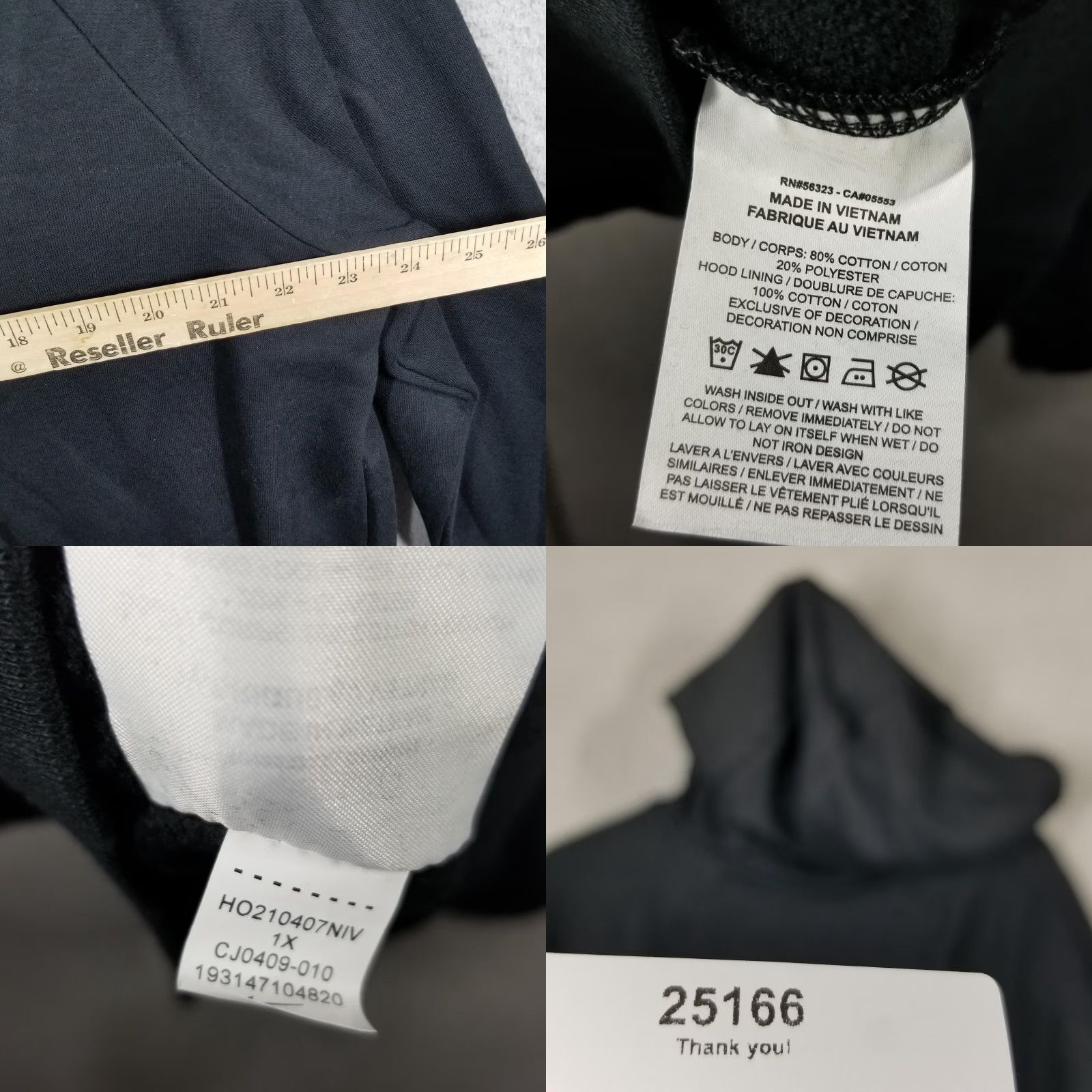 Nike Nike Pullover Hoodie Women's1X Plus Size Black Sportswear Essential CJ0409-010 Size XL / US 12-14 / IT 48-50 - 8 Thumbnail