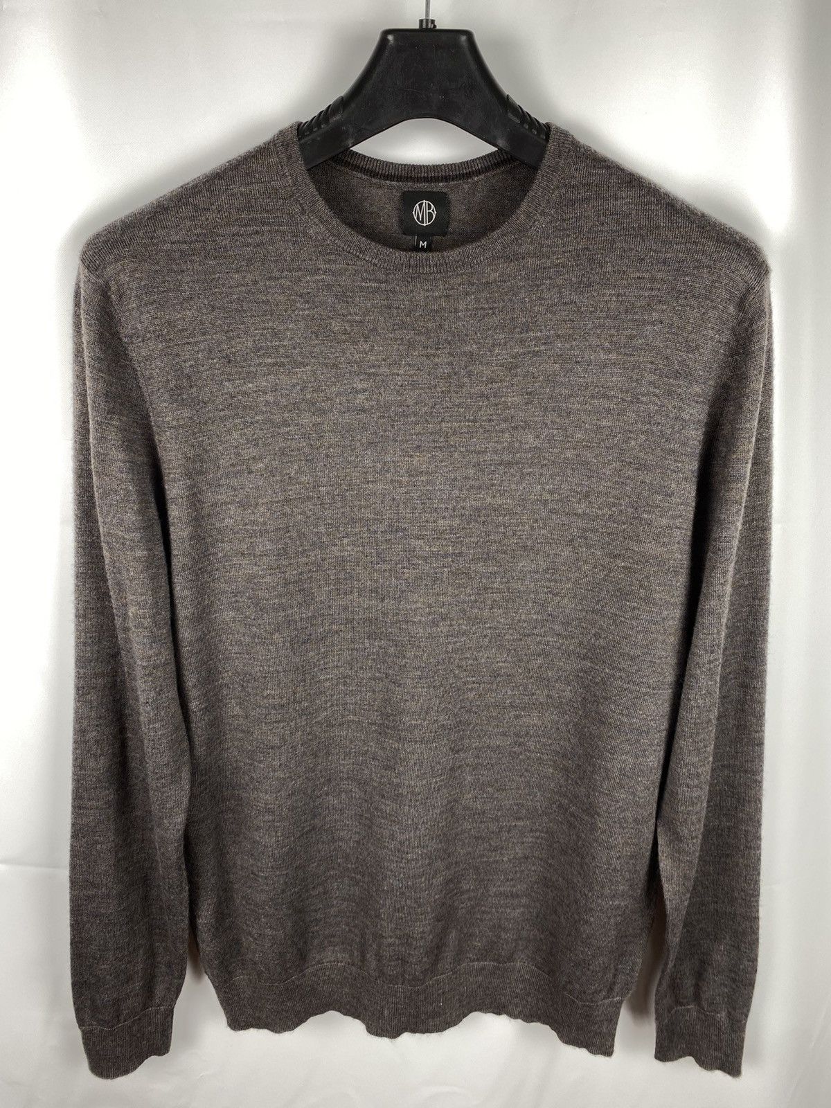Moss Moss Bros Wool Pullover Melange Men size M Size US M / EU 48-50 / 2 - 1 Thumbnail