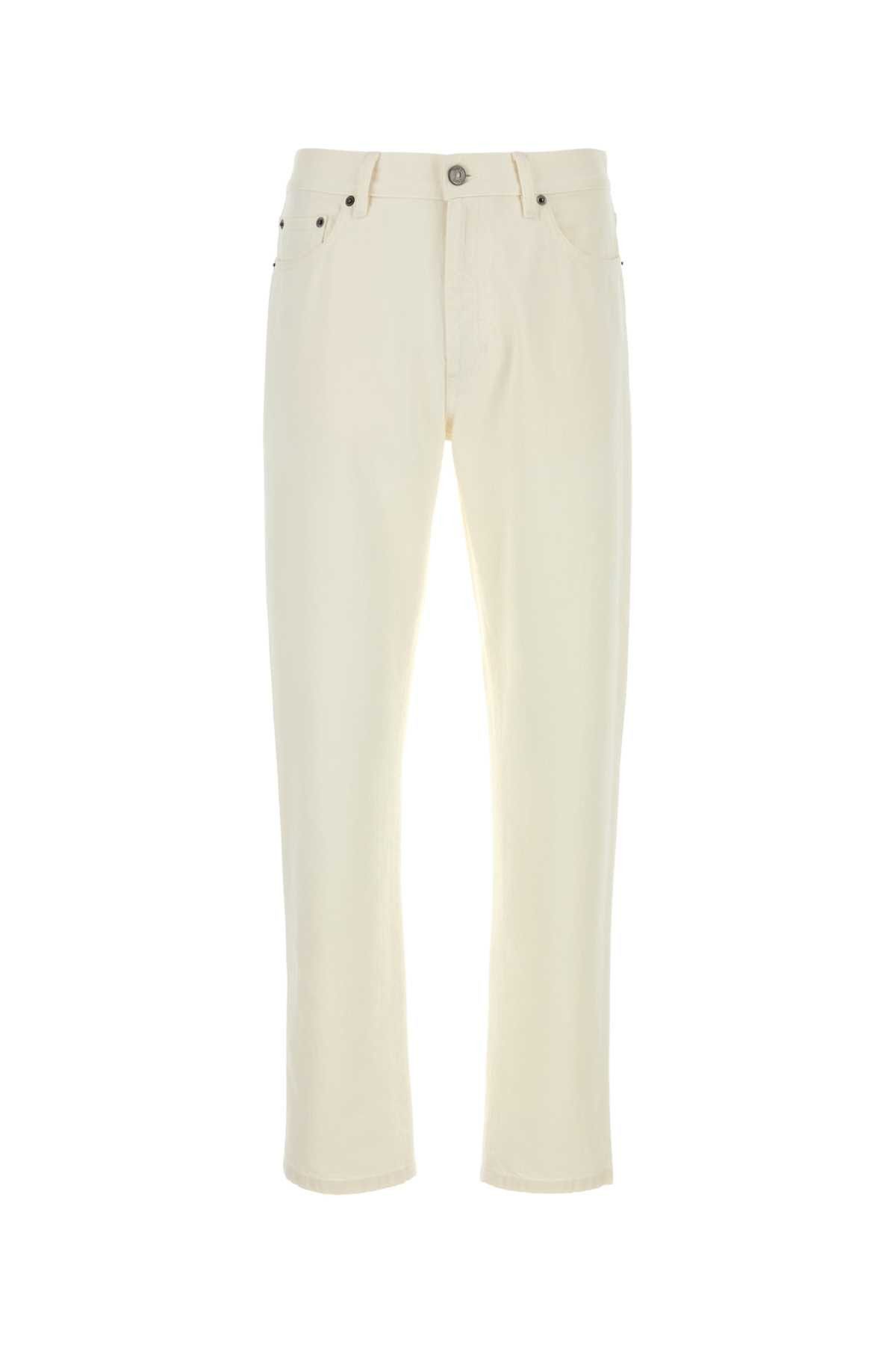 Ermenegildo Zegna White Denim Jeans Size US 36 / EU 52 - 1 Thumbnail