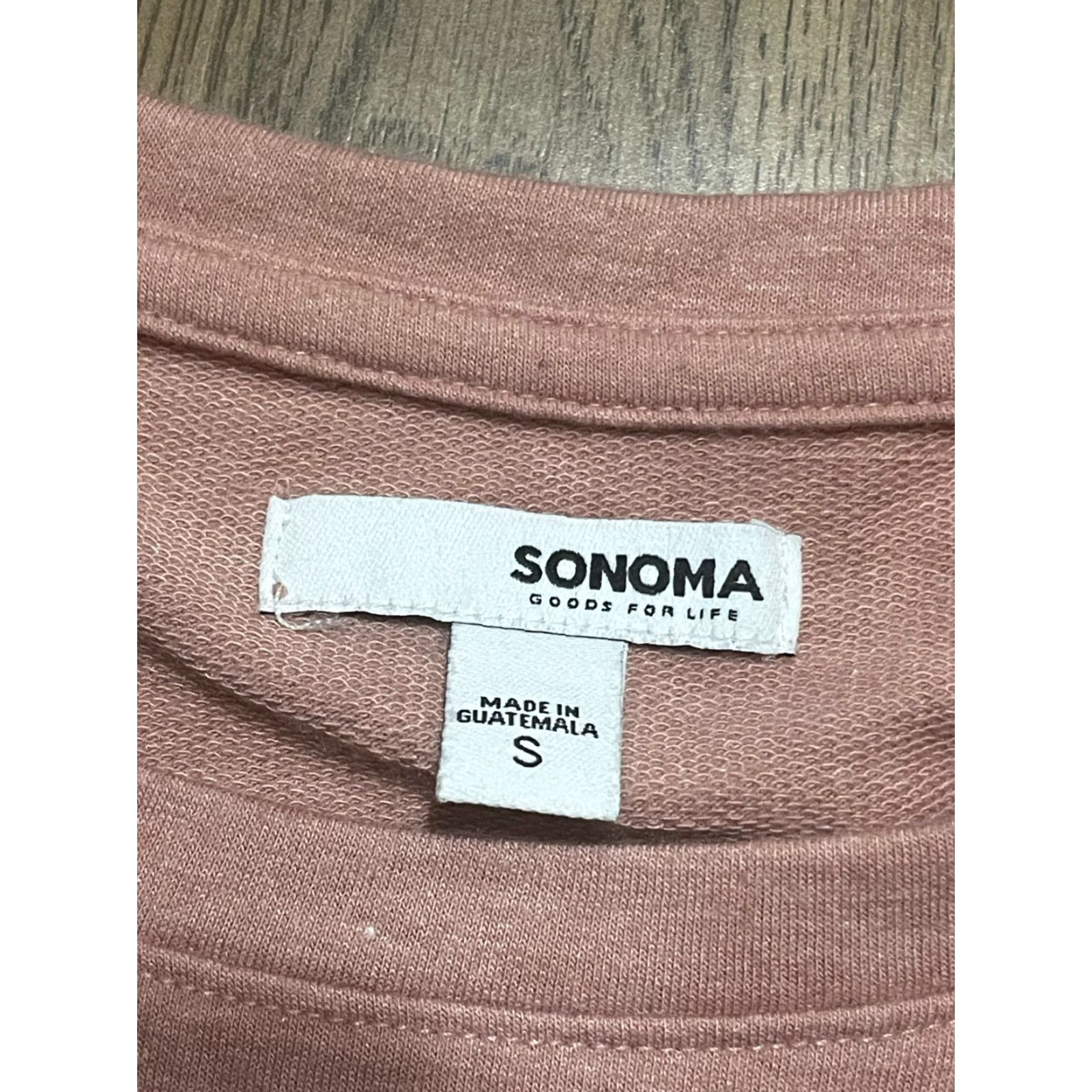 Vintage Sonoma Shirt Women's Size Small Pink Lace Up Adjustable Side T-Shirt Short Sleeve Round Neck Casual Regular Size S / US 4 / IT 40 - 7 Thumbnail
