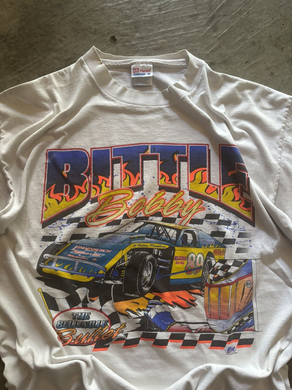 NASCAR vintage racing tee Size US XL / EU 56 / 4 - 2 Thumbnail