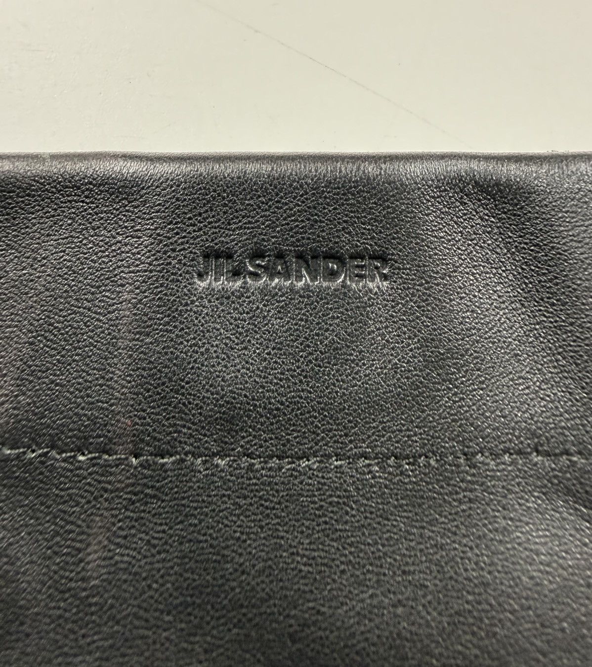 Jil Sander Jil Sander Gold Buckle Leather Shoulder Bag Size ONE SIZE - 14 Thumbnail