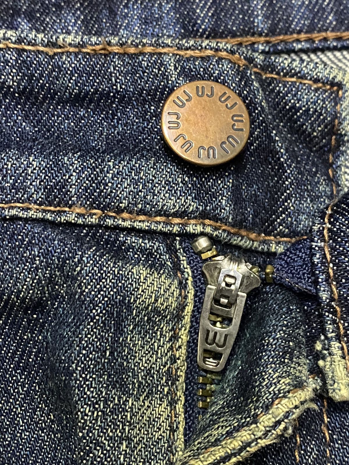 Japanese Brand Vintage Japanese Brands Uniqlo S003 Mud Wash Loose Jeans Size US 32 / EU 48 - 7 Thumbnail