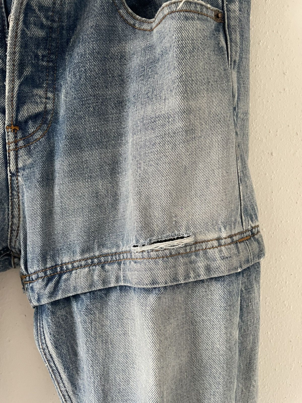 Balenciaga Balenciaga Convertible Multi-Zip Jeans Size US 30 / EU 46 - 6 Thumbnail