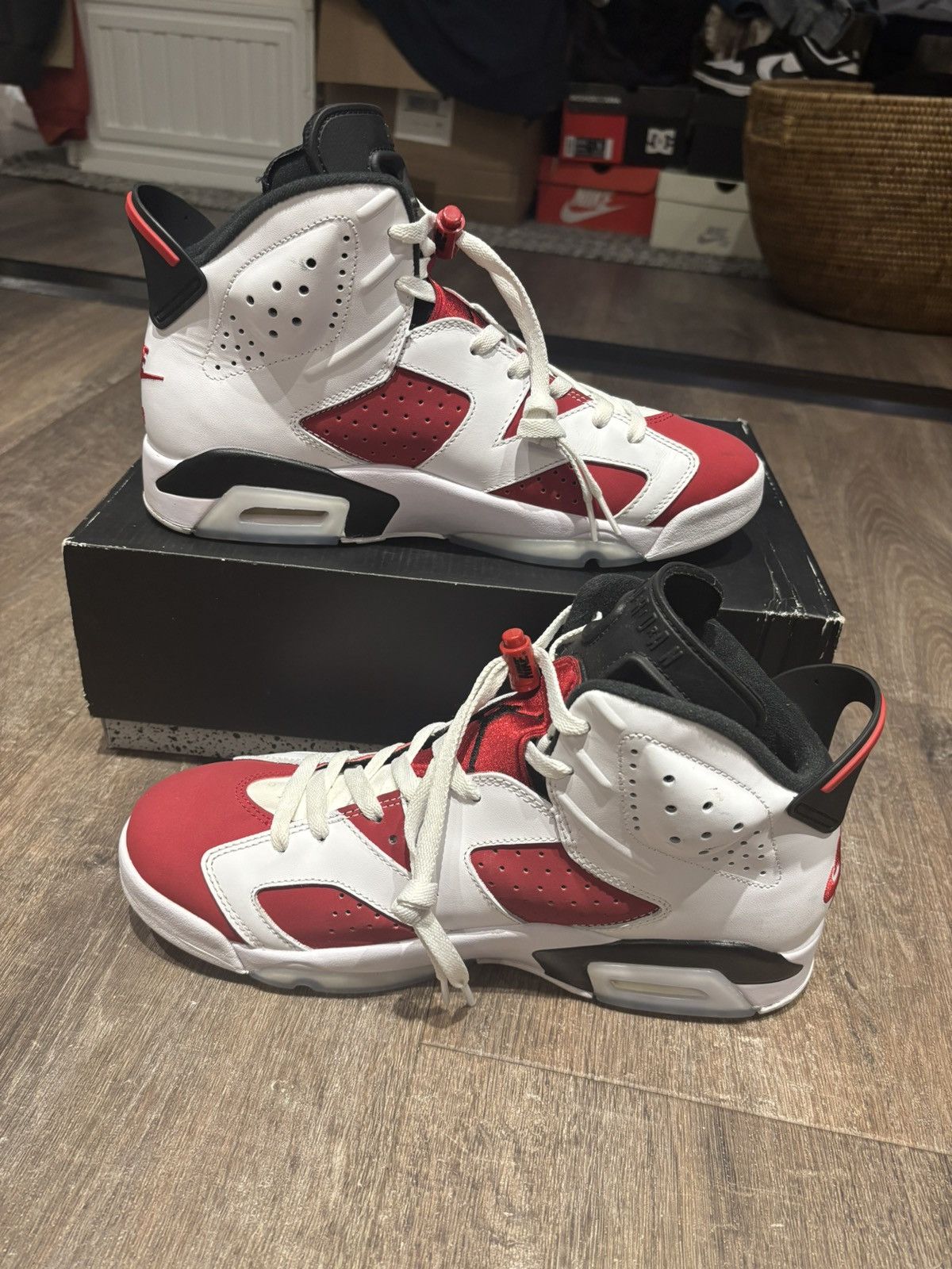 Jordan Brand × Nike Jordan 6 Carmine Size US 10 / EU 43 - 5 Thumbnail