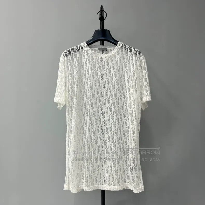 Dior Dior White hollow transparent short sleeves Size US XS / EU 42 / 0 - 1 Thumbnail