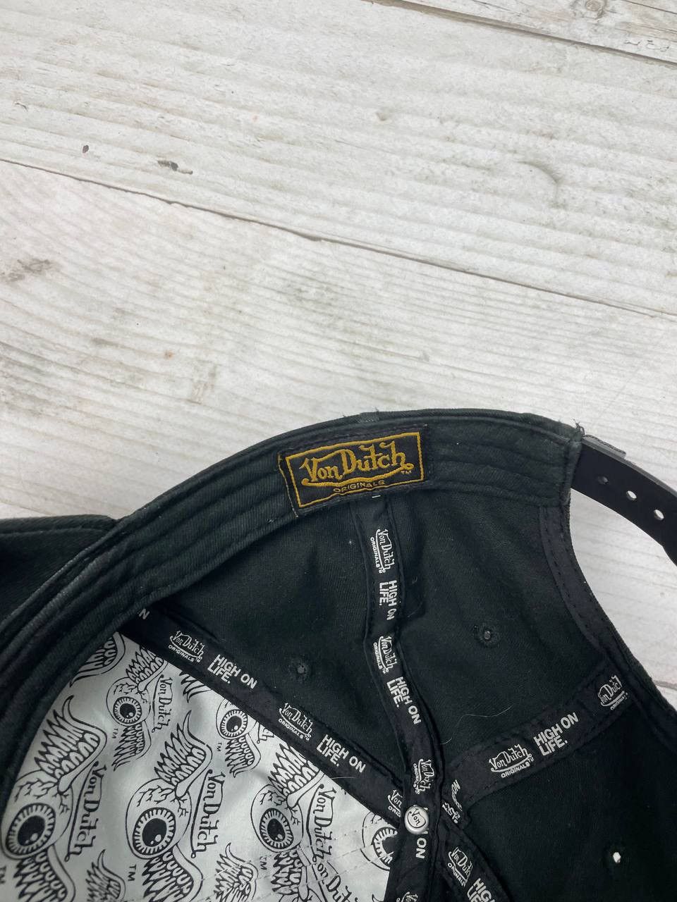 Von Dutch Vintage Von Dutch Cap Hat Distrissed Y2K Size ONE SIZE - 10 Thumbnail