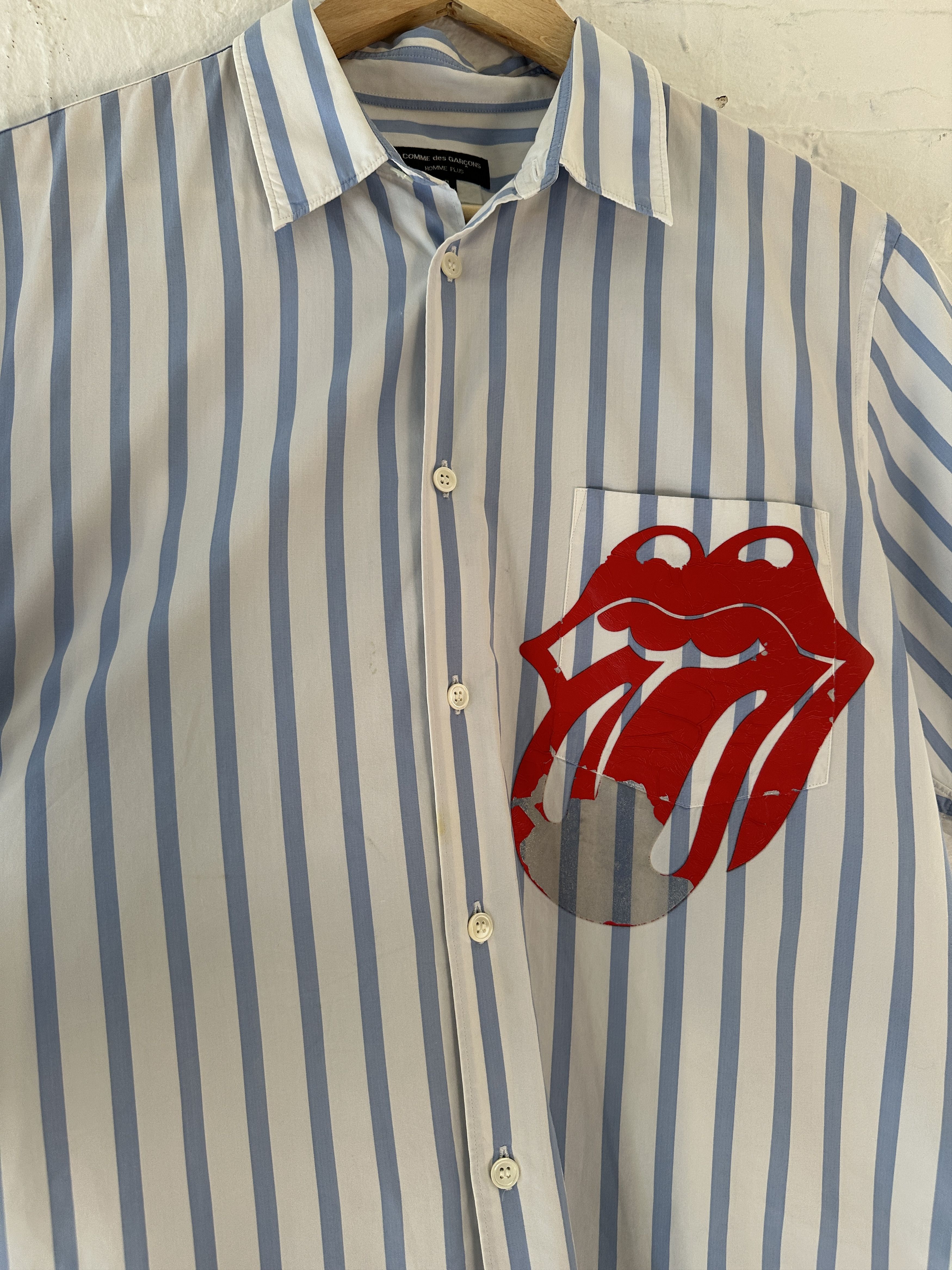 Comme des Garcons Homme Plus Comme des Garcons Homme Plus x Rolling Stone Button Up Shirt Size US S / EU 44-46 / 1 - 2 Thumbnail