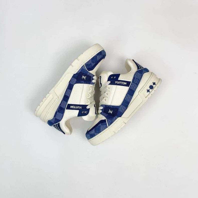 Louis Vuitton Louis Vuitton 24ss Trainer Denim Board Shoes Size US 4 / IT 34 - 4 Thumbnail
