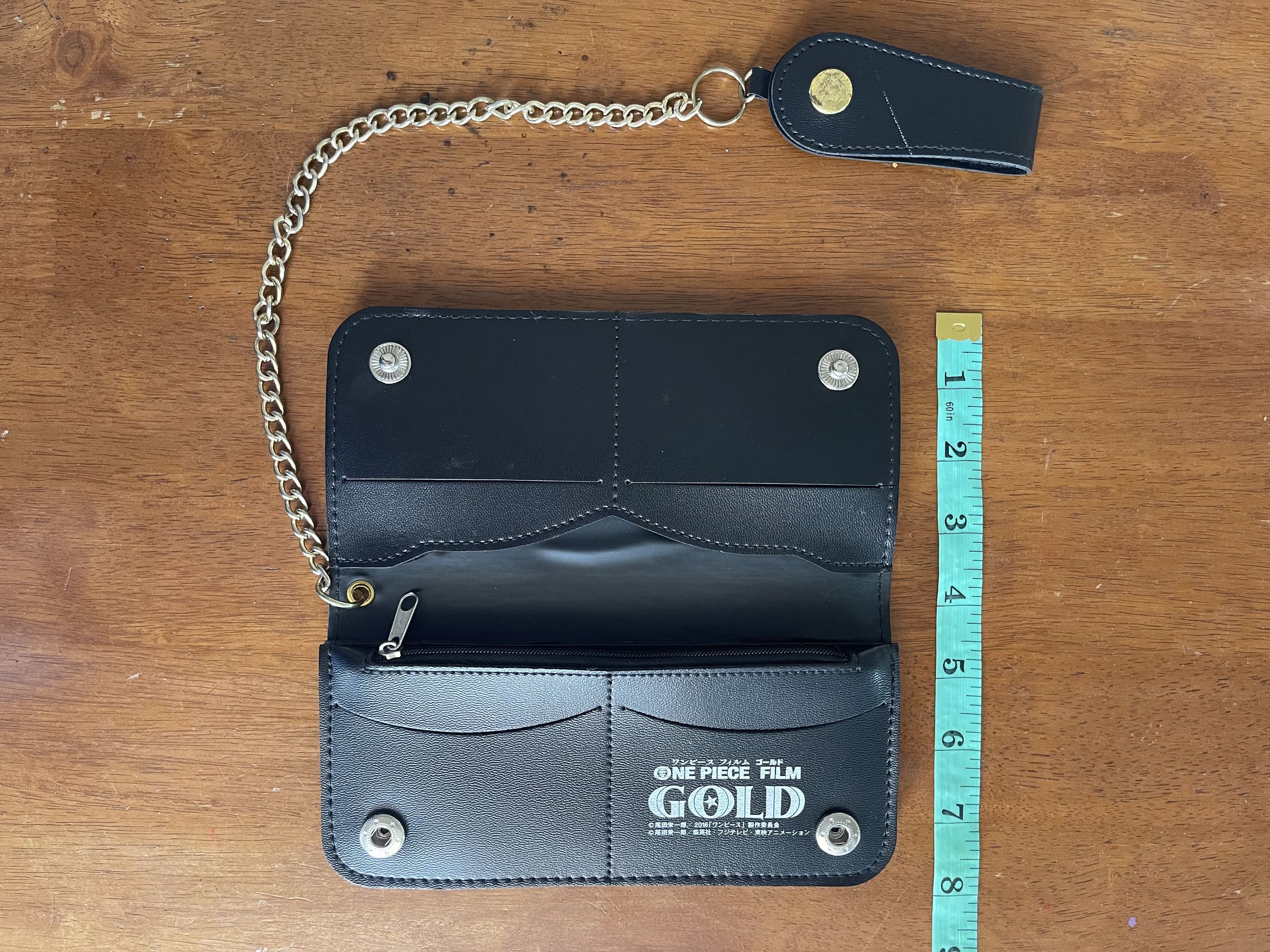 Anime × One Piece One Piece 2016 Gold Long Wallet Size ONE SIZE - 7 Thumbnail