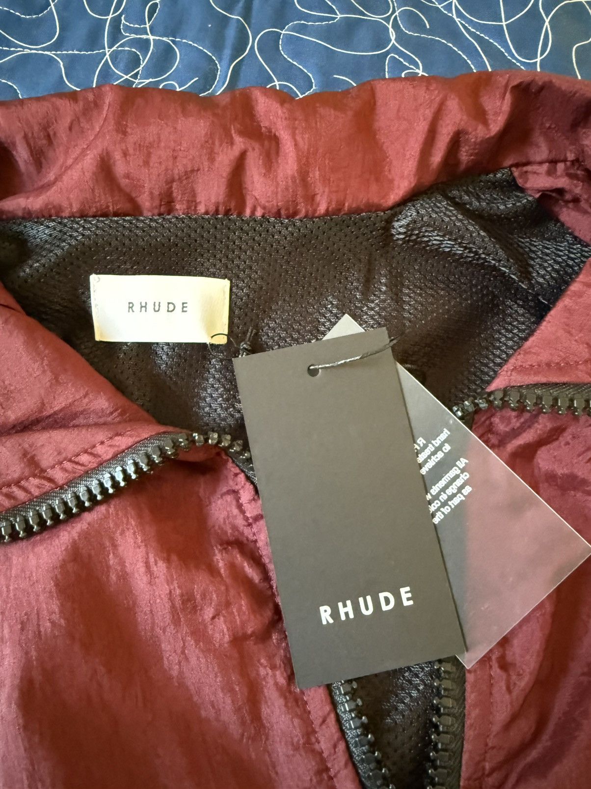 Rhude Rhude Warm up jacket- L - New with tags Size US L / EU 52-54 / 3 - 3 Thumbnail