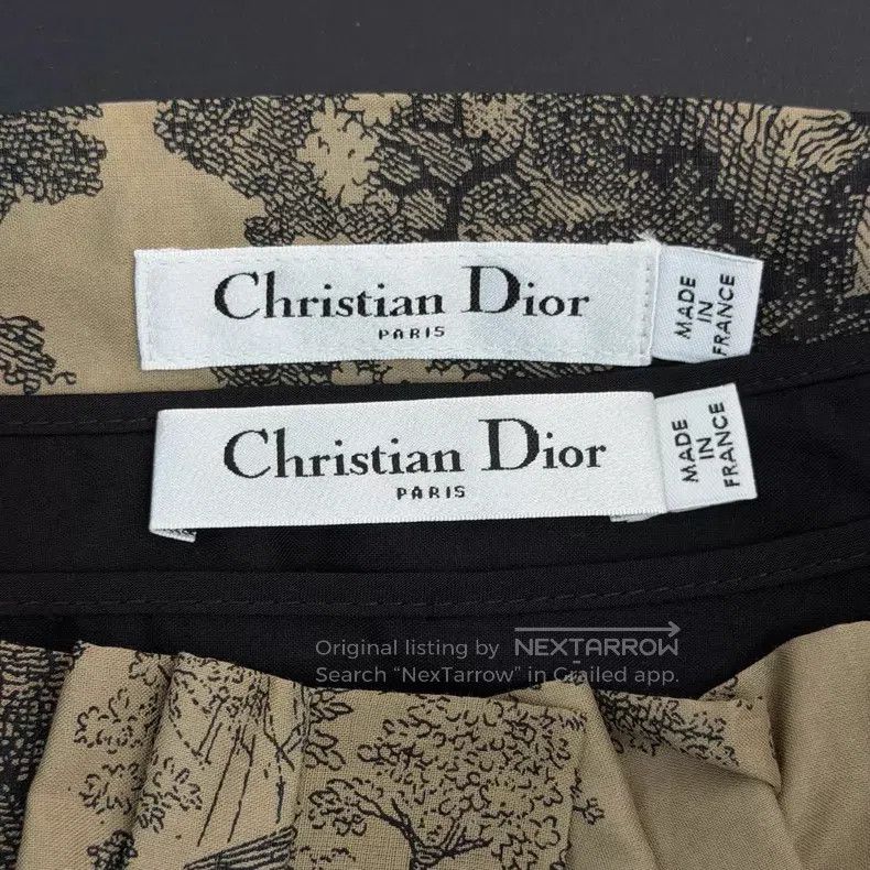 Dior Dior Brown jungle animal skirt Size 25" / US 0 / IT 36 - 5 Thumbnail
