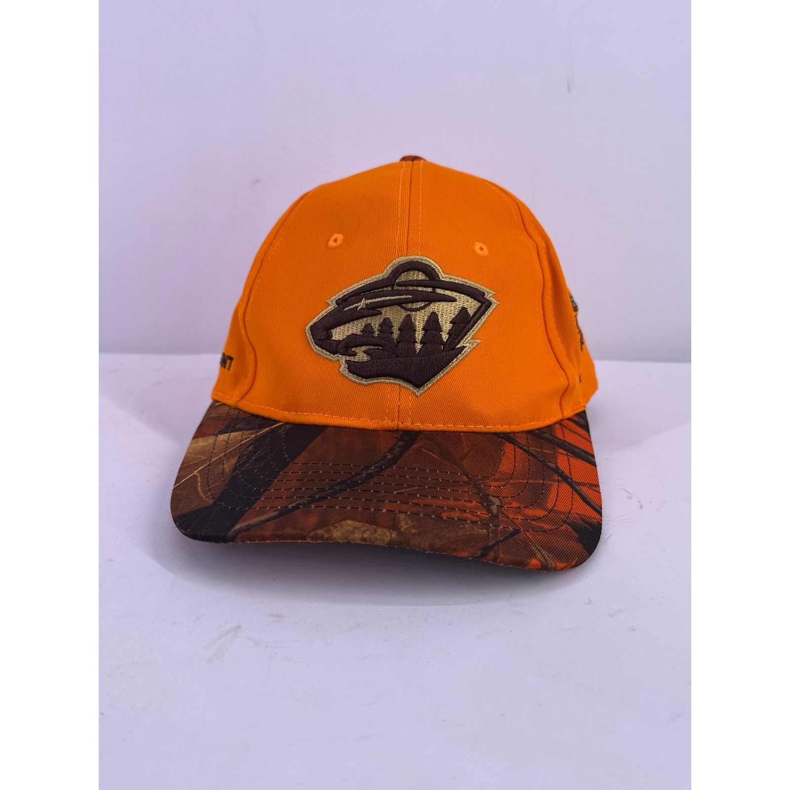 & Other Stories Minnesota Timberwolf’s Orange Camo Hat PheasantFever OneSize Size ONE SIZE - 1 Thumbnail