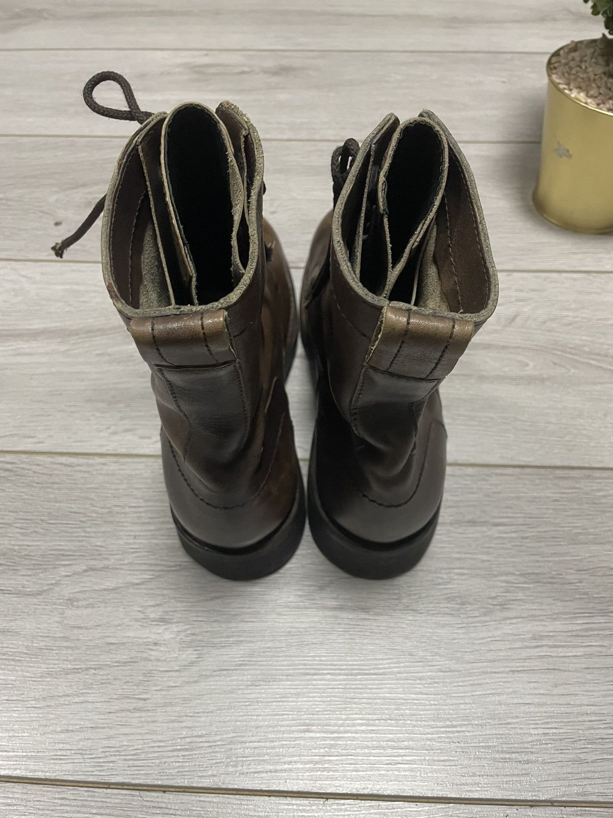Dirk Bikkembergs Dirk Bikkembergs high leather biker military combat boots Size US 10 / EU 43 - 8 Thumbnail