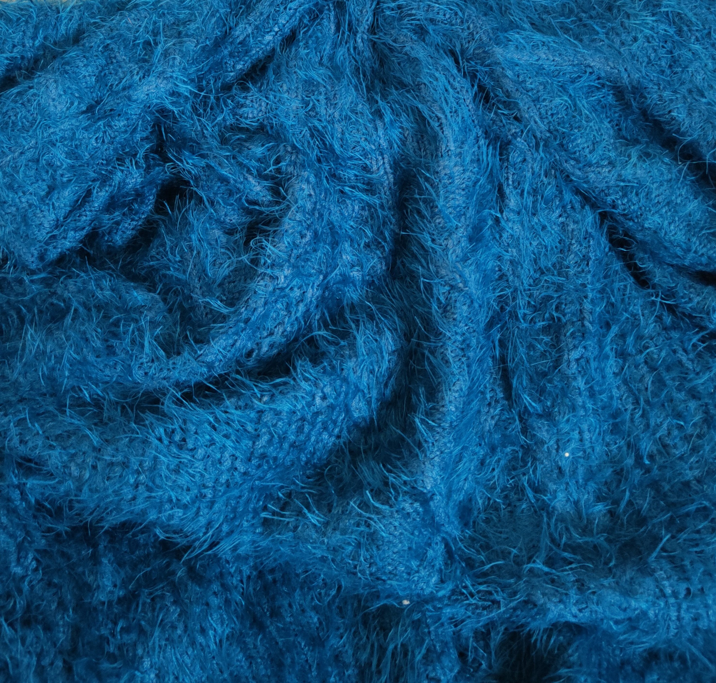 Homespun Knitwear × Japanese Brand Jouetie Turqouise Shag Shaggy Fur Mohair Knitwear #S2185 Size M / US 6-8 / IT 42-44 - 10 Thumbnail