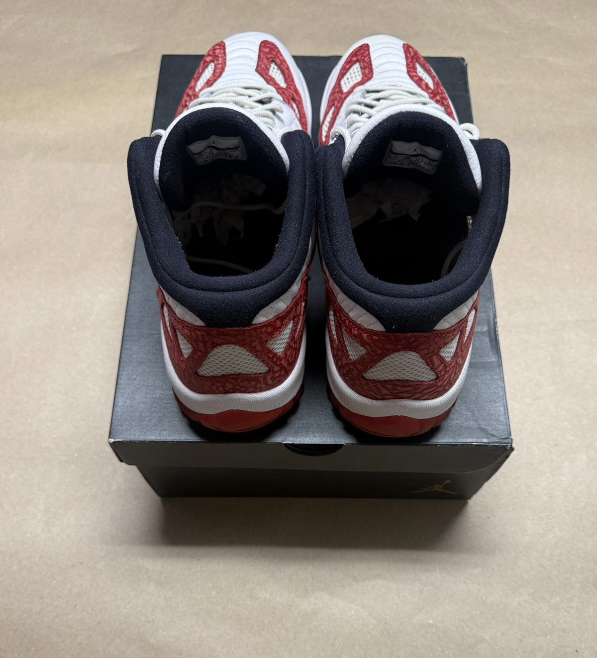 Jordan Brand Nike Air Jordan 11 XI Retro Low IE Gym Red Mens size 14! Size US 14 / EU 47 - 4 Thumbnail