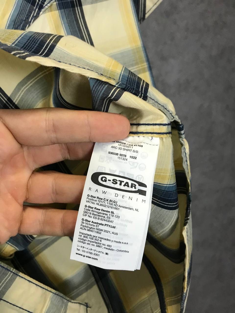 G-Star G Star Raw shirt Size US M / EU 48-50 / 2 - 5 Thumbnail