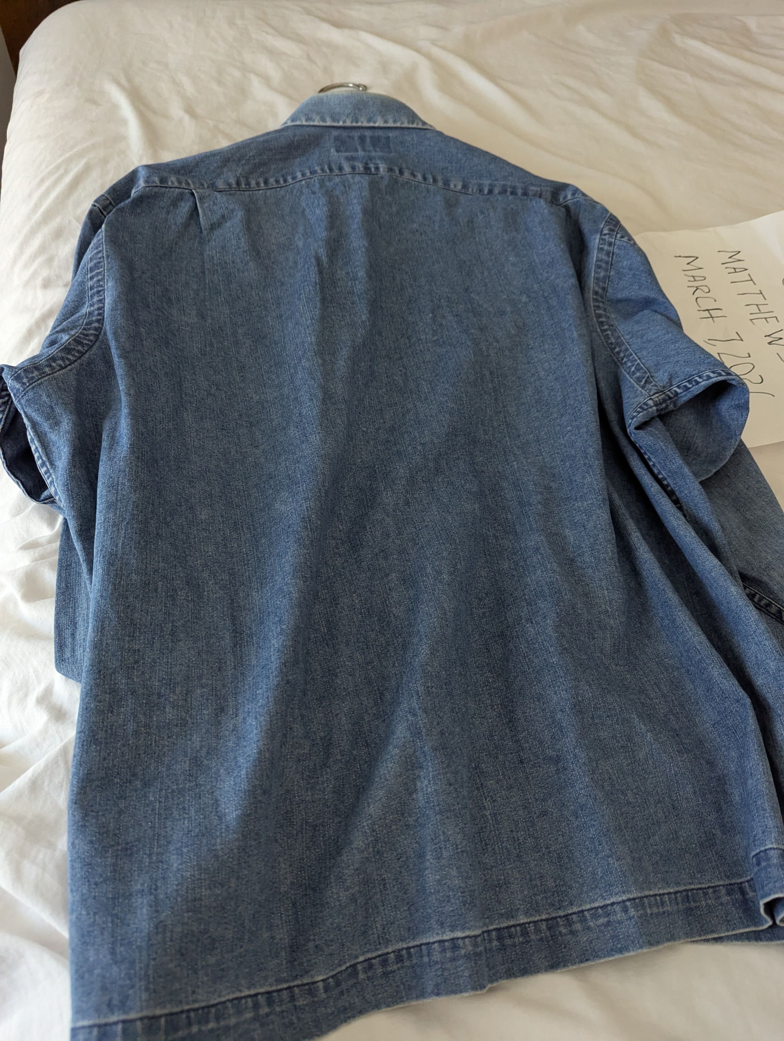 Polo Ralph Lauren Vintage Denim shirt jacket Size US L / EU 52-54 / 3 - 2 Thumbnail