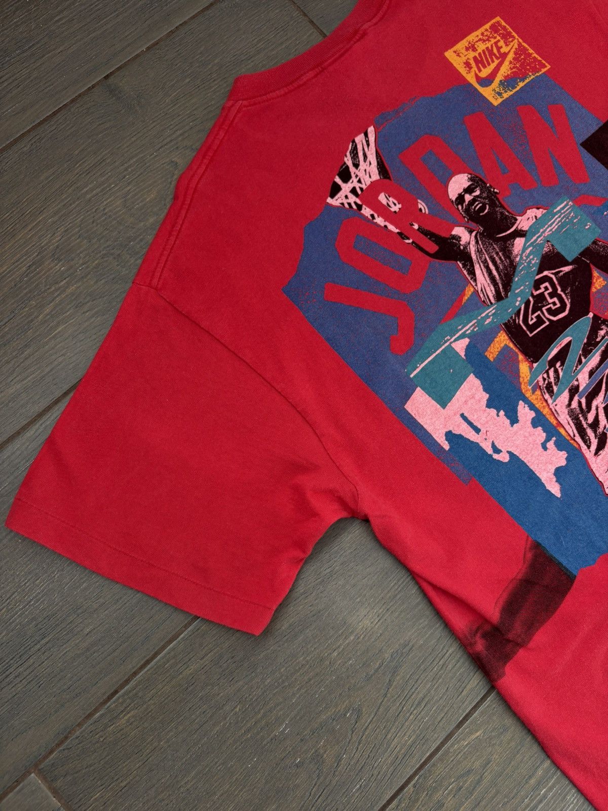 Nike Nike Jordan 23 Single Stitch Double Sided Made in USA TShirt Size US L / EU 52-54 / 3 - 14 Thumbnail
