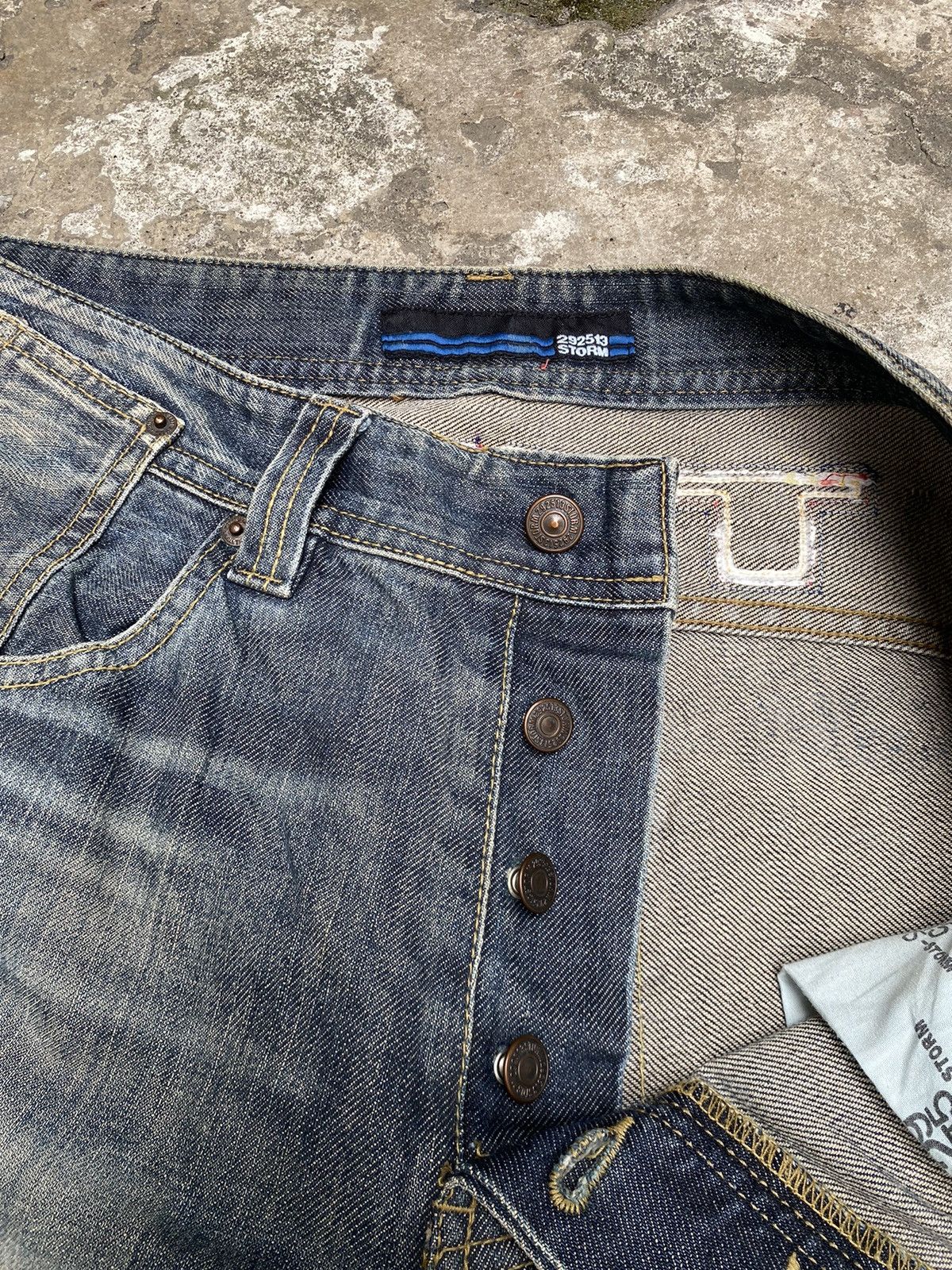Vintage Vintage Y2K Strom Baggy Jeans Size US 33 - 4 Thumbnail