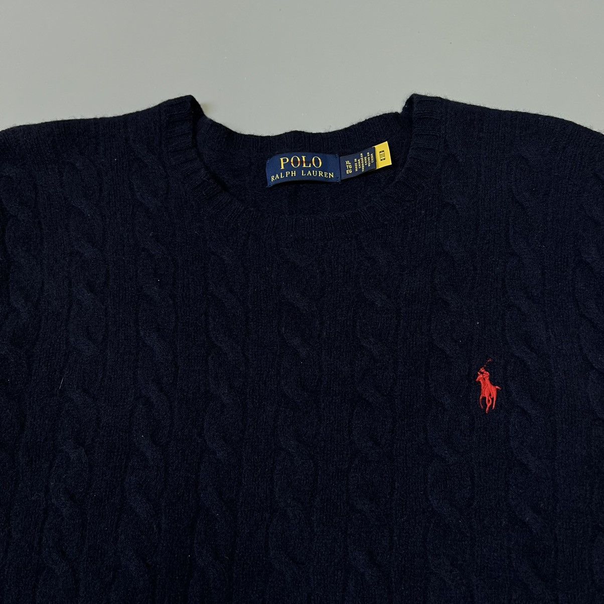 Polo Ralph Lauren Polo Ralph Lauren Julianna Maglia Cashmere Wool Knit Sweater Size XL / US 12-14 / IT 48-50 - 7 Thumbnail