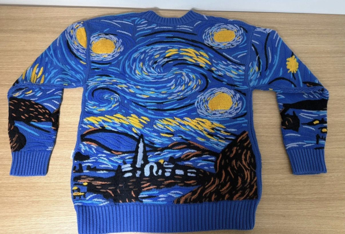 YITAI YITAI Starry Night Embroidery Sweater Size US L / EU 52-54 / 3 - 10 Thumbnail