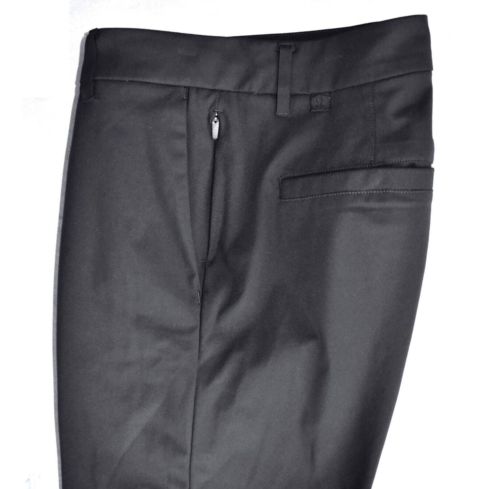 Lululemon B0 NEW LULULEMON Dark Gray Stretchy Pants Size 28 Size US 28 / EU 44 - 5 Thumbnail