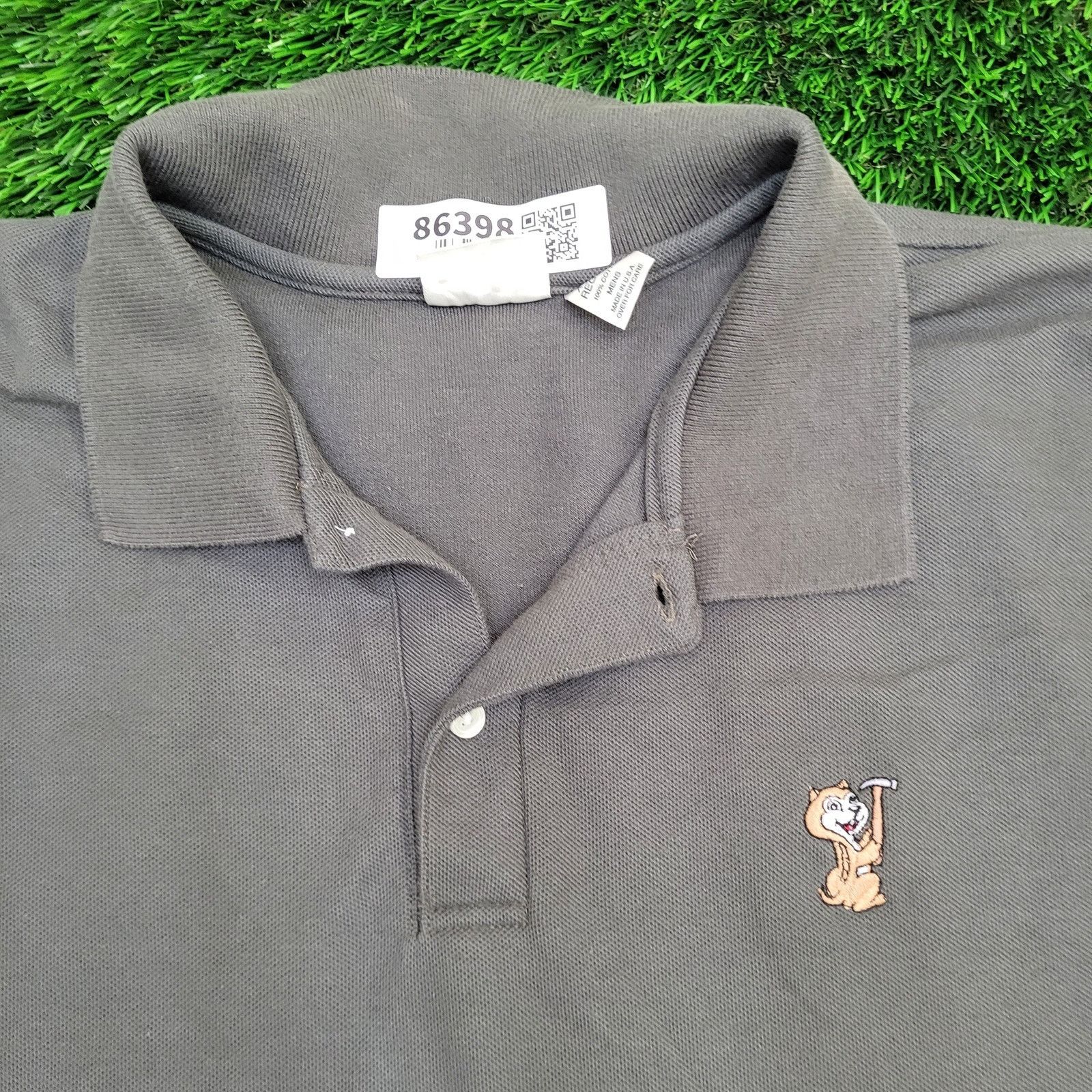 Vintage Vintage 90s LL-Bean Rugby Polo Shirt XL 26x33 Green Baggy Size US XL / EU 56 / 4 - 12 Thumbnail