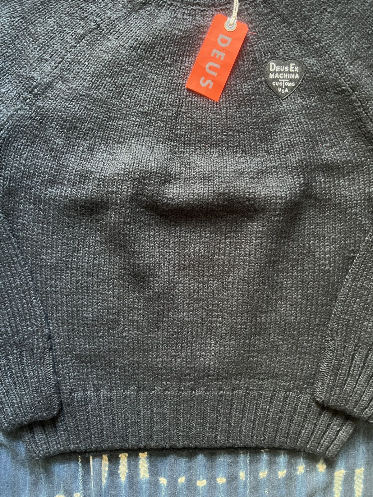 Deus Ex Machina Deus Ex Machina Heart Logo Knitted Sweater Size US L / EU 52-54 / 3 - 4 Thumbnail