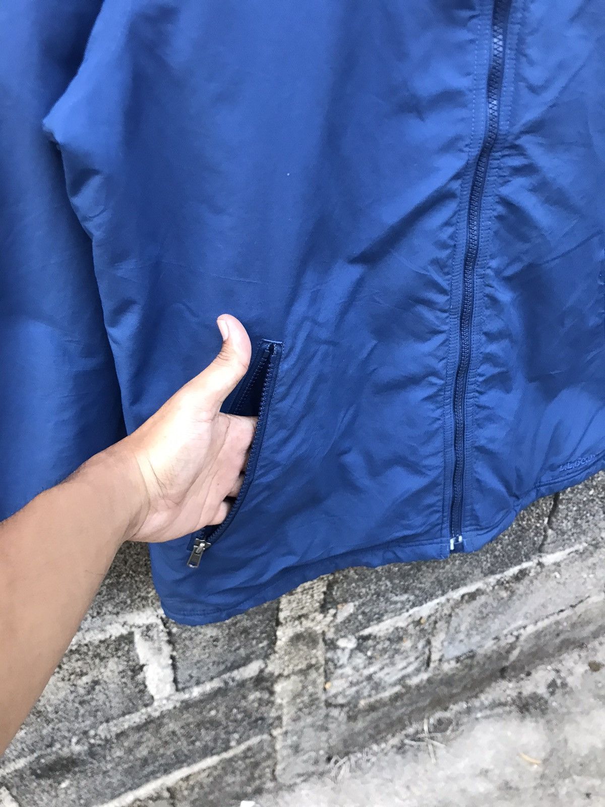 L.L. Bean × Vintage ⚡️Vintage LL.Bean Distressed Tagging Zipper Jacket Size US L / EU 52-54 / 3 - 6 Thumbnail