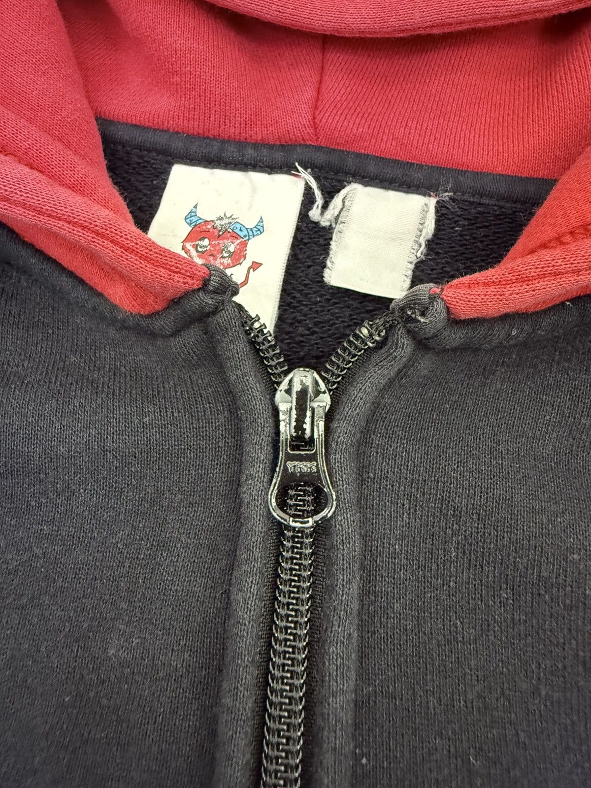 PHENOMENON Vintage 2000s Phenomenon Bionic Arm Graphic Devil Tag Hoodie Size US L / EU 52-54 / 3 - 3 Thumbnail