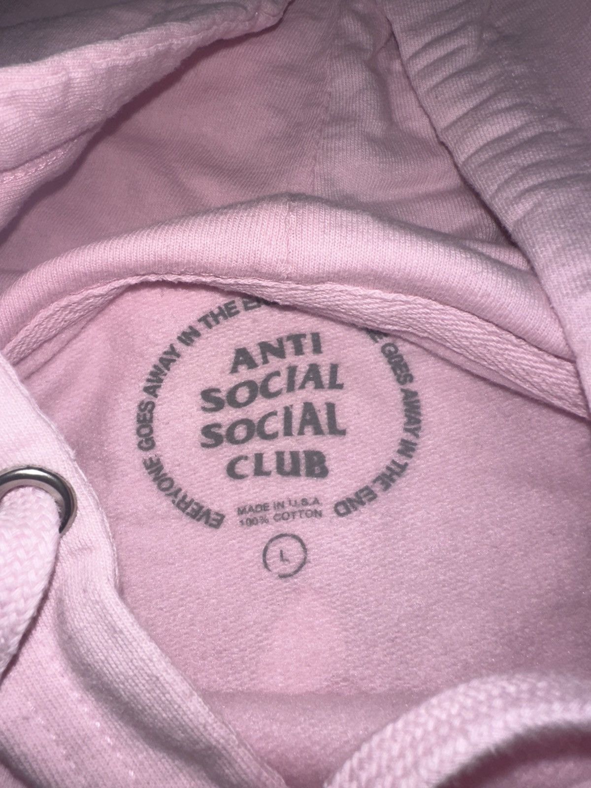 Anti Social Social Club ASSC Butterfly Hoodie Size US L / EU 52-54 / 3 - 3 Thumbnail