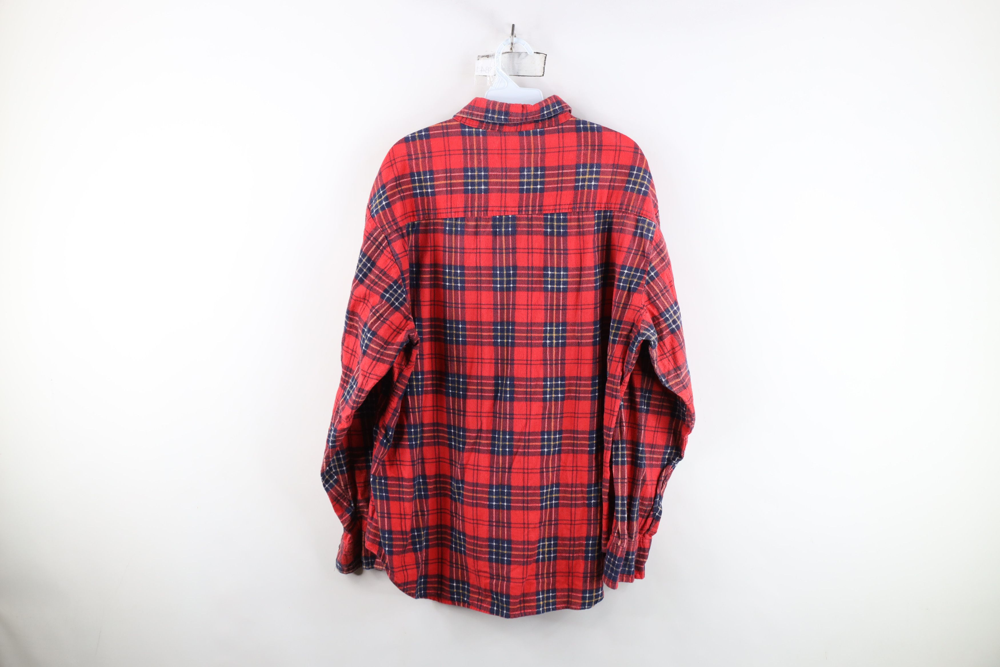 Vintage Vintage 80s 90s Streetwear Collared Button Shirt Plaid Size US XL / EU 56 / 4 - 11 Thumbnail
