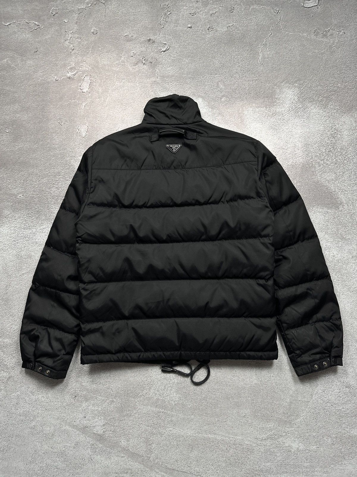 Prada Vintage Prada Gabardine Mainline Nylon Puffer Down Jacket Size US M / EU 48-50 / 2 - 1 Thumbnail