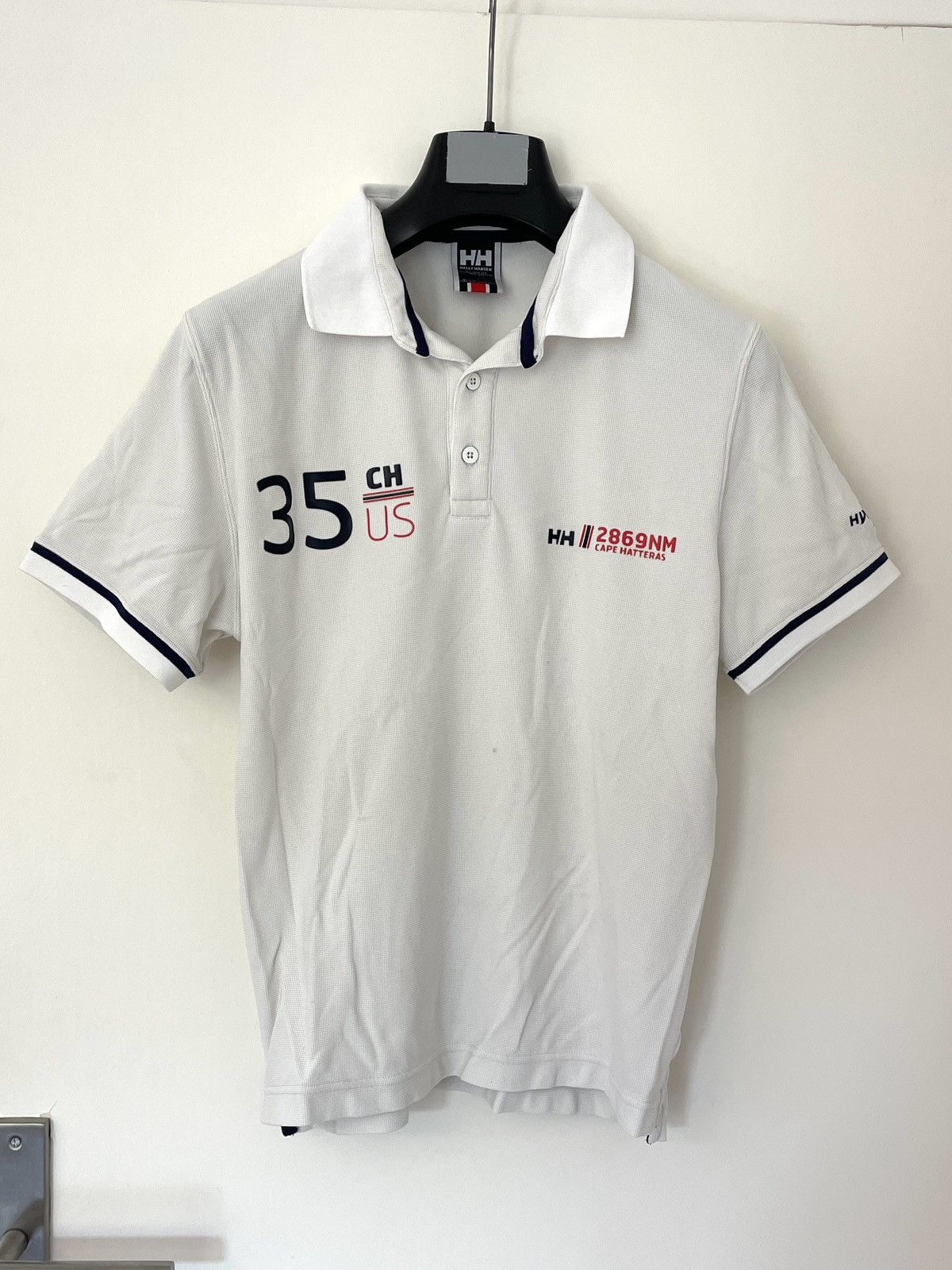 Helly Hansen Helly Hansen Hydropower Pro Sailing Polo Shirt M White Cape Size US M / EU 48-50 / 2 - 2 Thumbnail