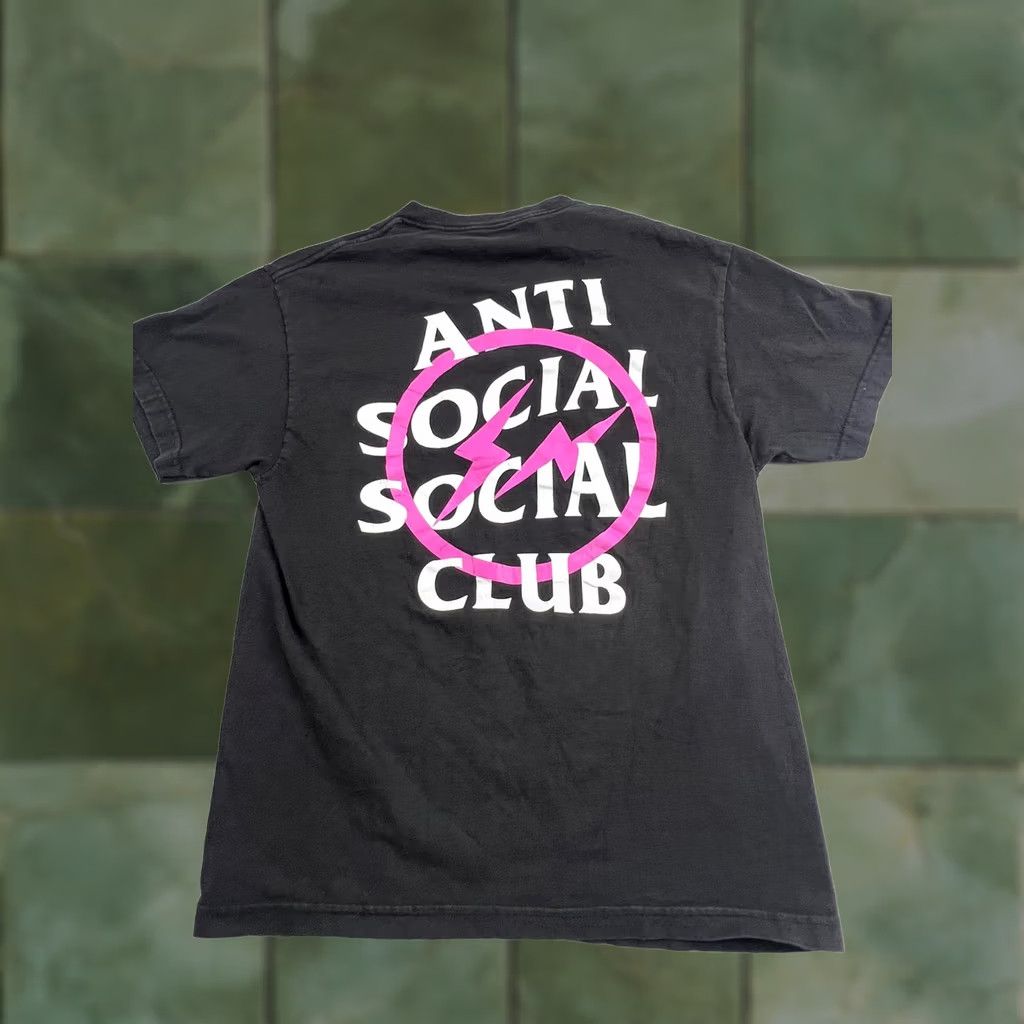 Anti Social Social Club Anti Social Social Club Shirt Mens M Black Graphic Tee Streetwear Size US M / EU 48-50 / 2 - 1 Thumbnail