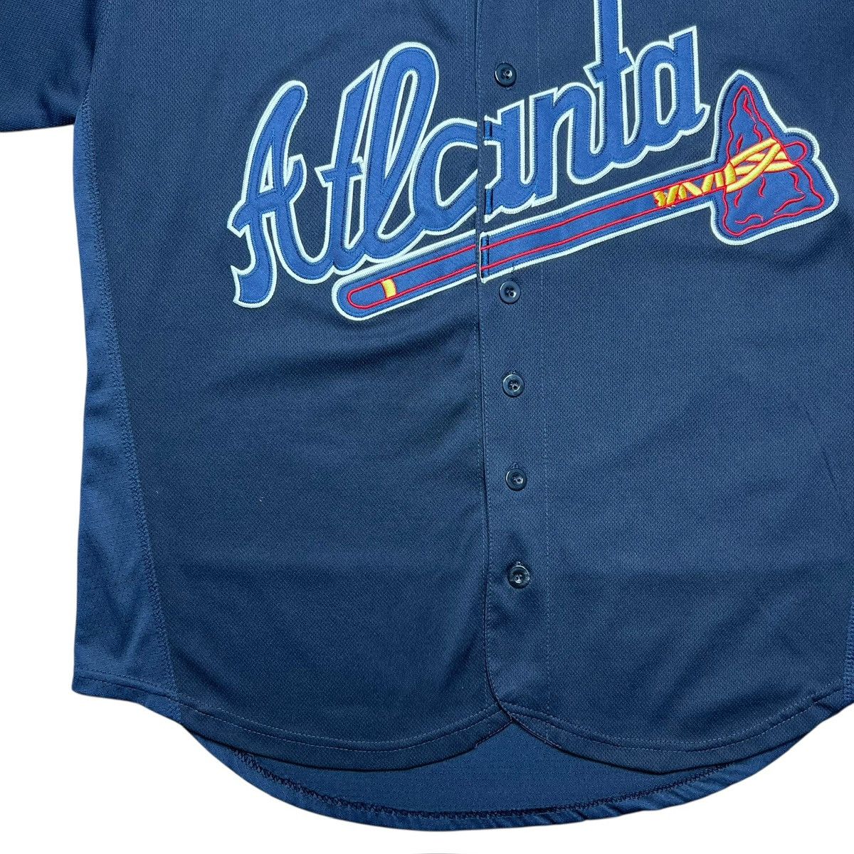 Majestic Vtg 1990s MLB Atlanta Braves Ron Washington Majestic Jersey Size US XL / EU 56 / 4 - 8 Thumbnail