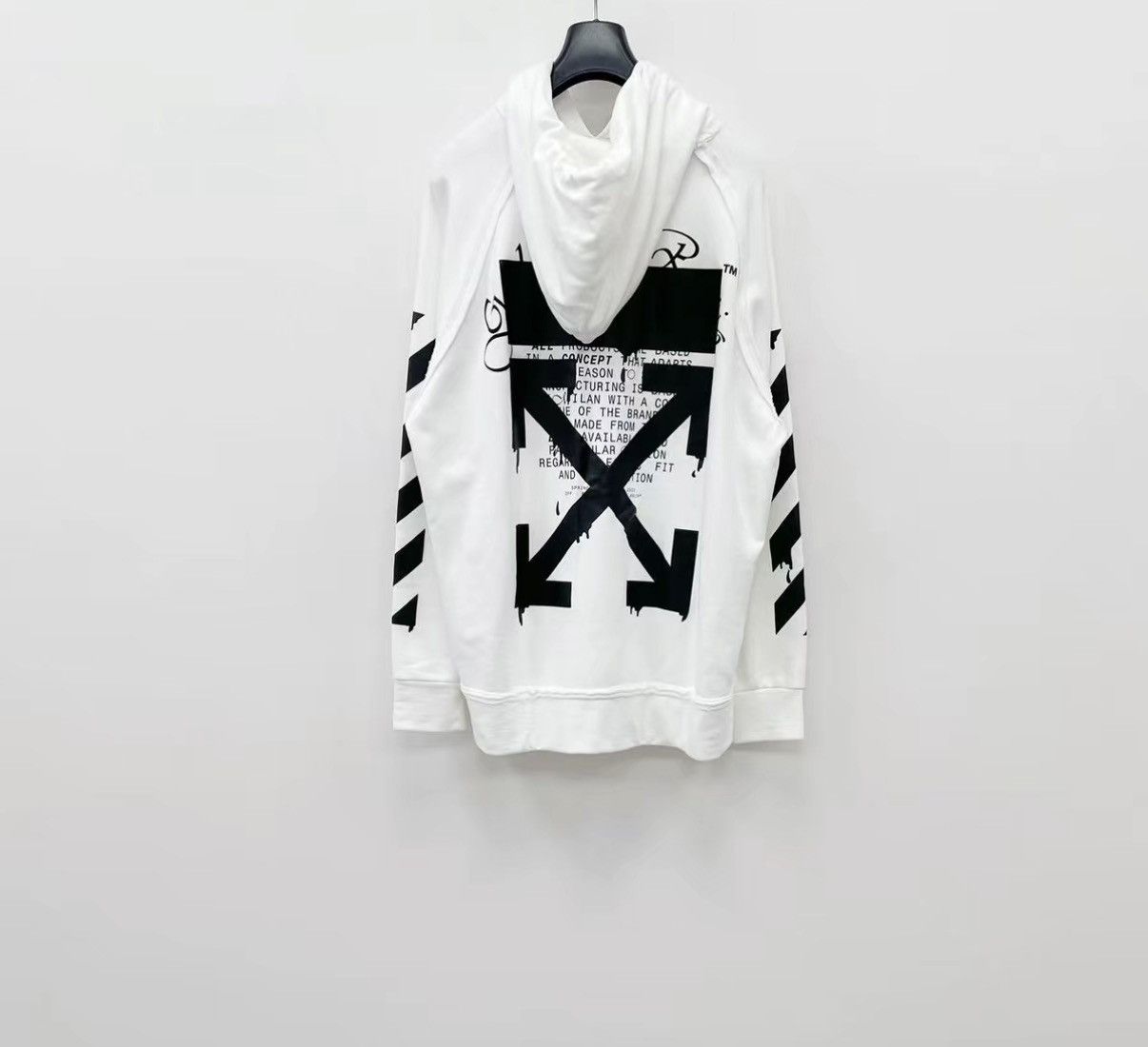 Off-White OFF-WHITE 100% Cotton Oversized Hoodie J30 Size US XL / EU 56 / 4 - 1 Thumbnail