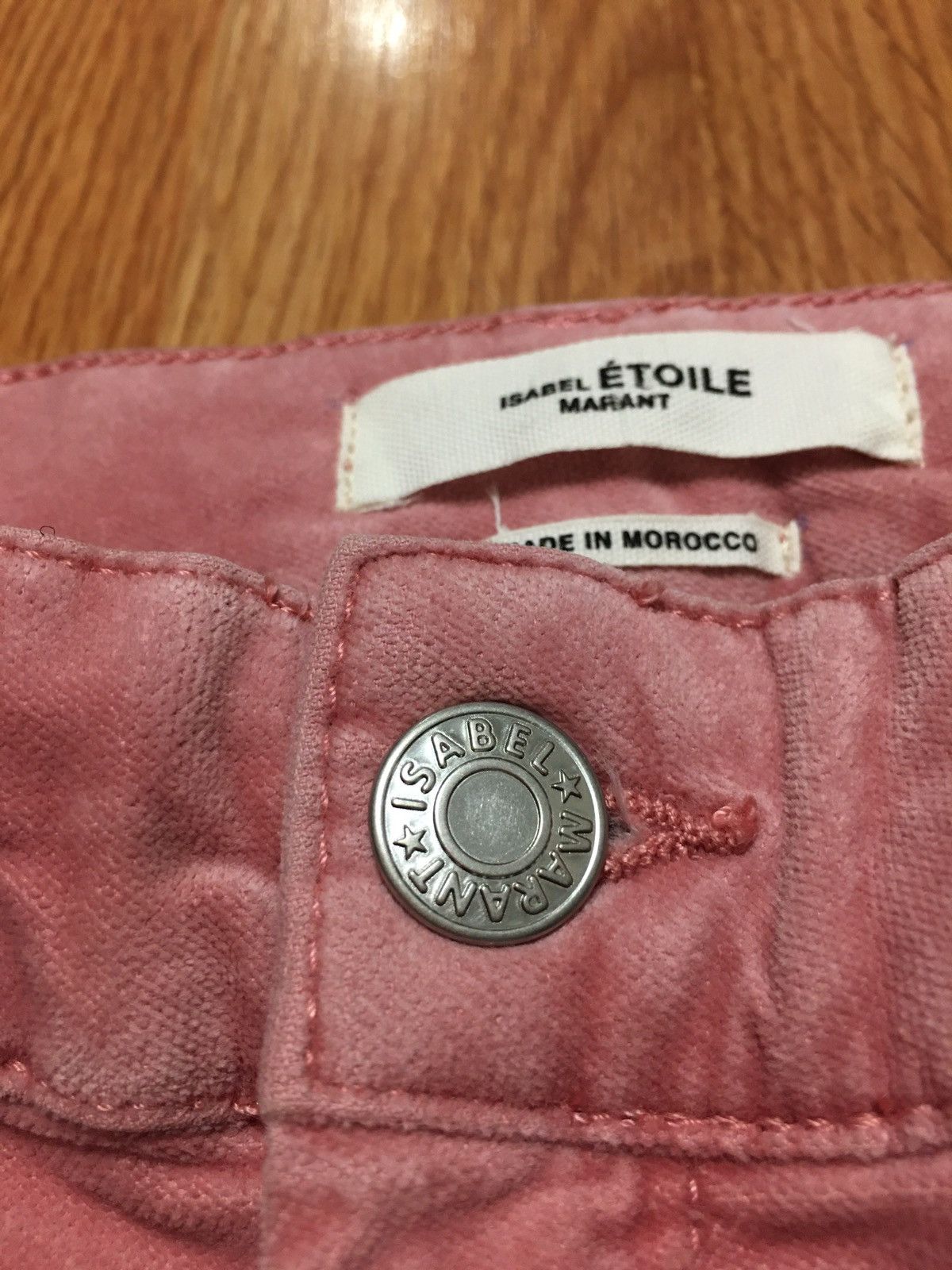 Isabel Marant Isabel Marant Etoile Pink Anyree Velvet Trousers EU 36 Size 26" / US 2 / IT 38 - 11 Thumbnail