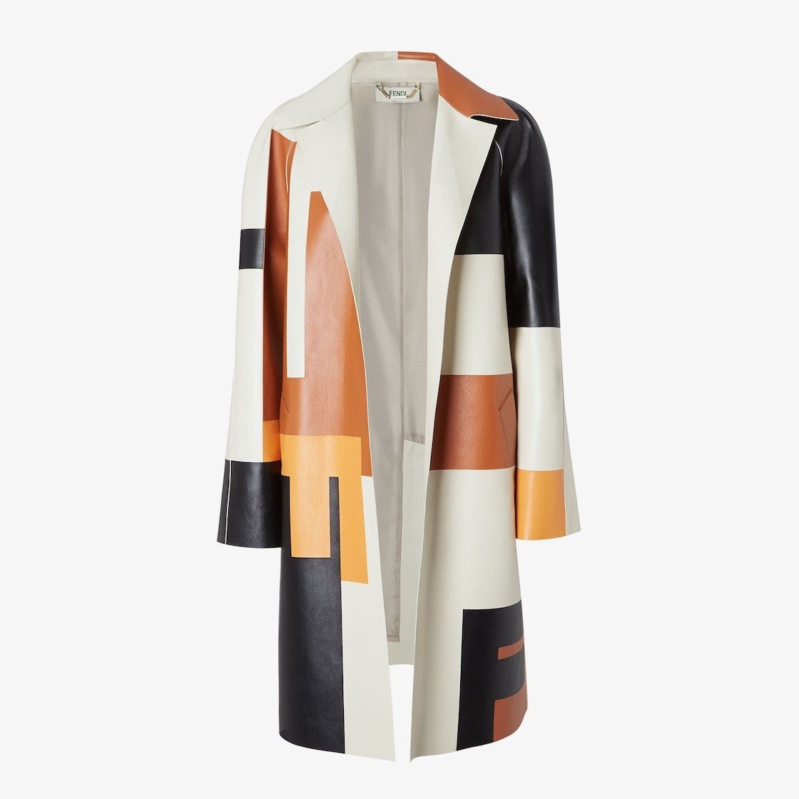 Fendi o1s1wg110225 Overcoat in Multicolor Size US S / EU 44-46 / 1 - 1 Thumbnail