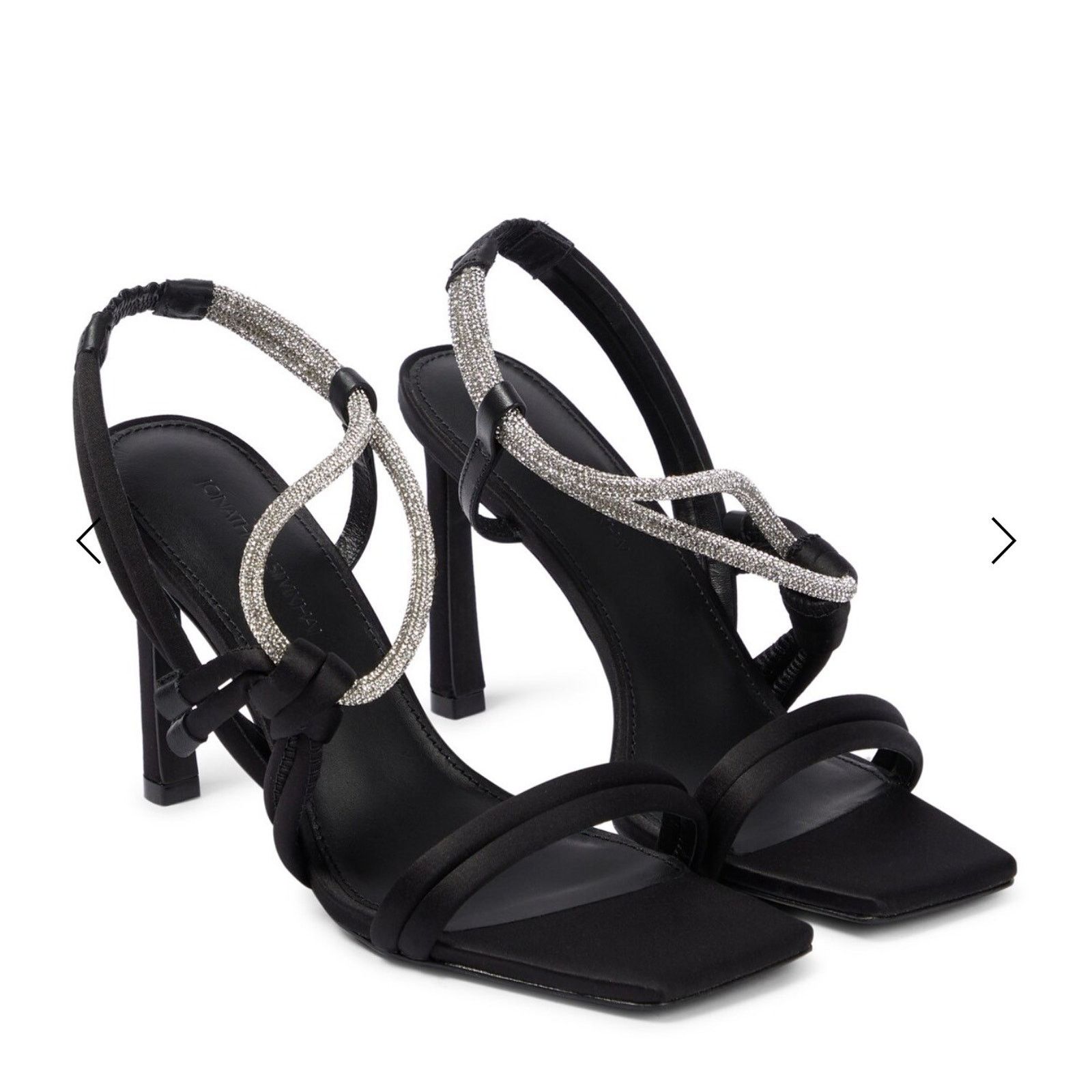 Jonathan Simkhai Jonathan Simkhai Cassie Sandals Womens Size 7.5 Black Size US 7.5 / IT 37.5 - 1 Thumbnail