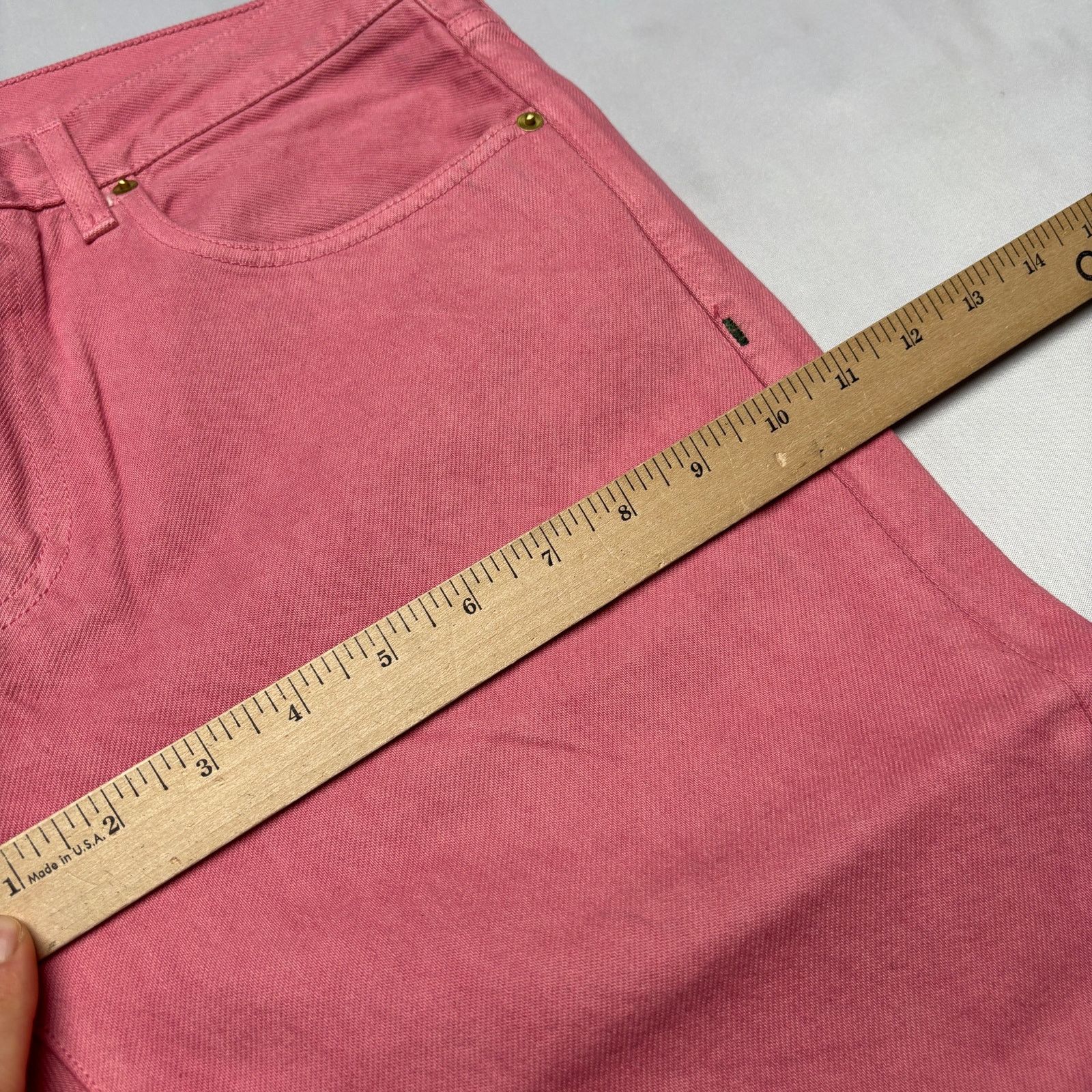 Sid Mashburn Sid Mashburn Straight Leg Jeans 32x30 Pink Denim 5 Pocket Size US 32 / EU 48 - 7 Thumbnail