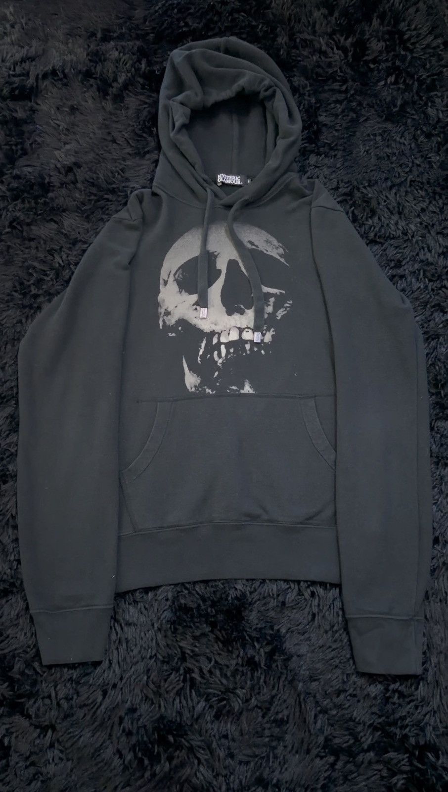 hysteric glamour skull berry hoodie