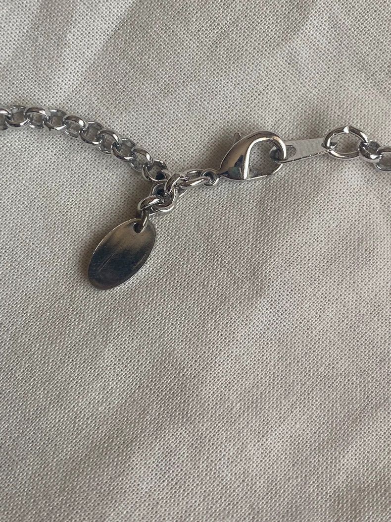 Vivienne Westwood Vivienne Westwood Large Saturn Diamond-studded Necklace Size ONE SIZE - 4 Thumbnail