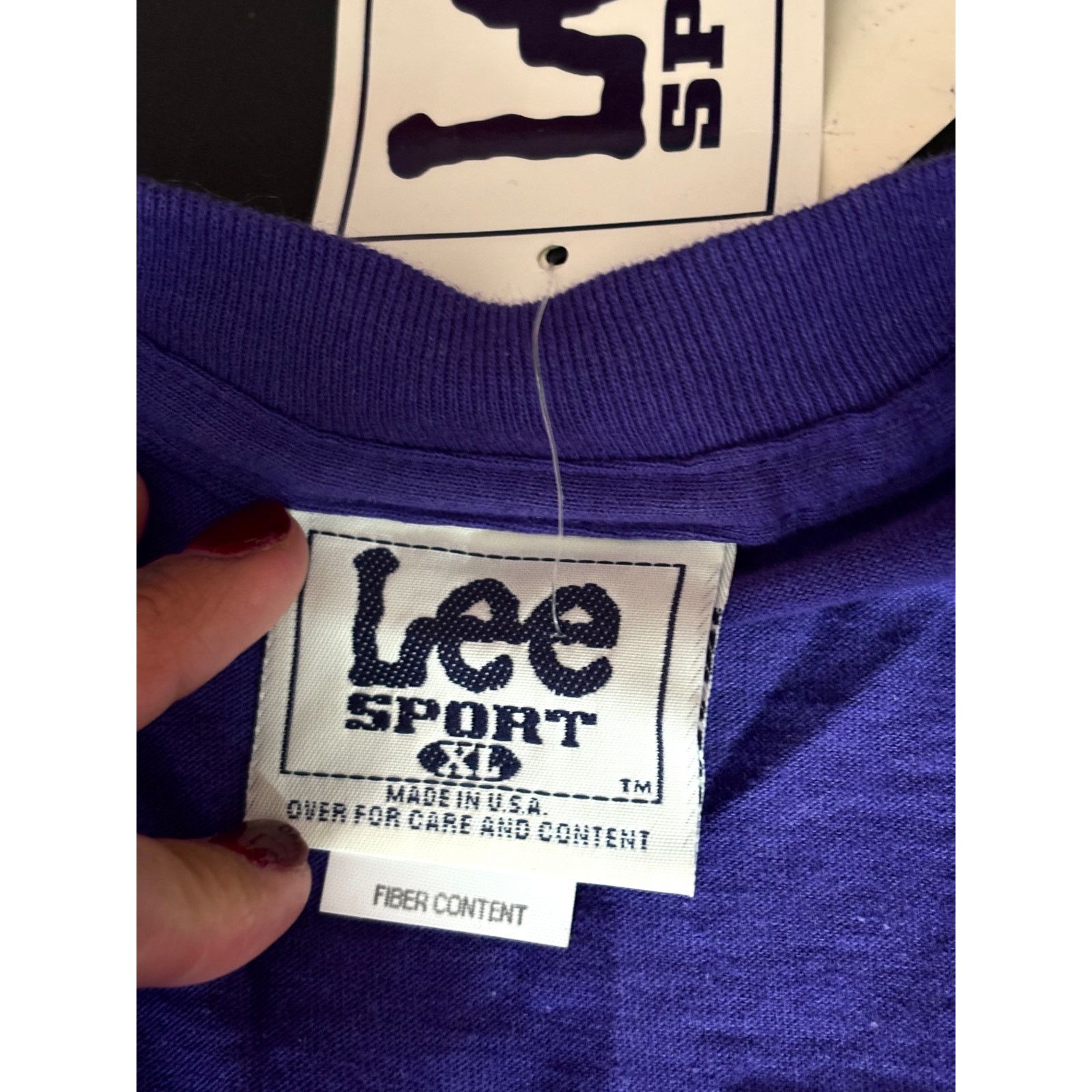 Lee Vtg Phoenix Suns T Shirt XL NBA Nutmeg Mills NOS Size US XL / EU 56 / 4 - 3 Thumbnail