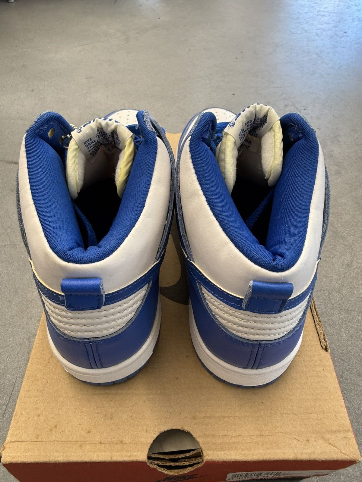 Nike × Vintage 1999 Vintage Nike Dunk High LE Kentucky Size US 7.5 / EU 40-41 - 5 Thumbnail