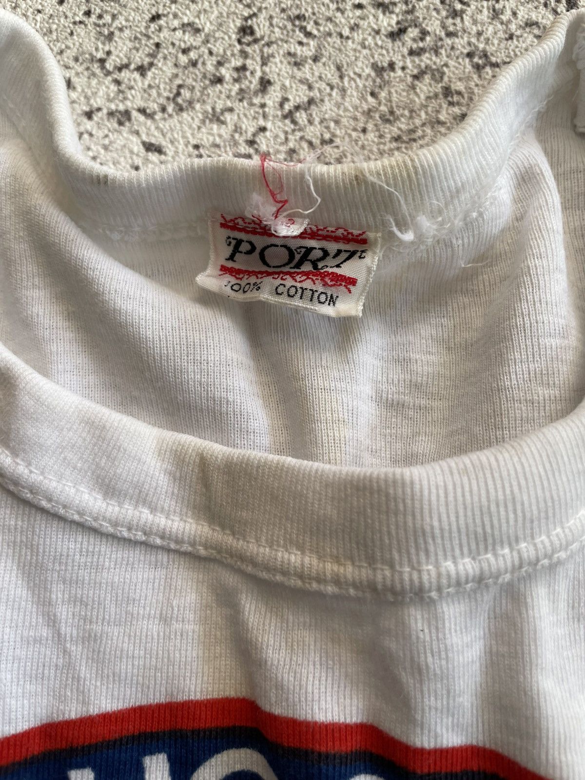 Vintage Vintage 70s Mobil Wrestling US Japan School Shirt Fitted Tee Size US S / EU 44-46 / 1 - 3 Thumbnail
