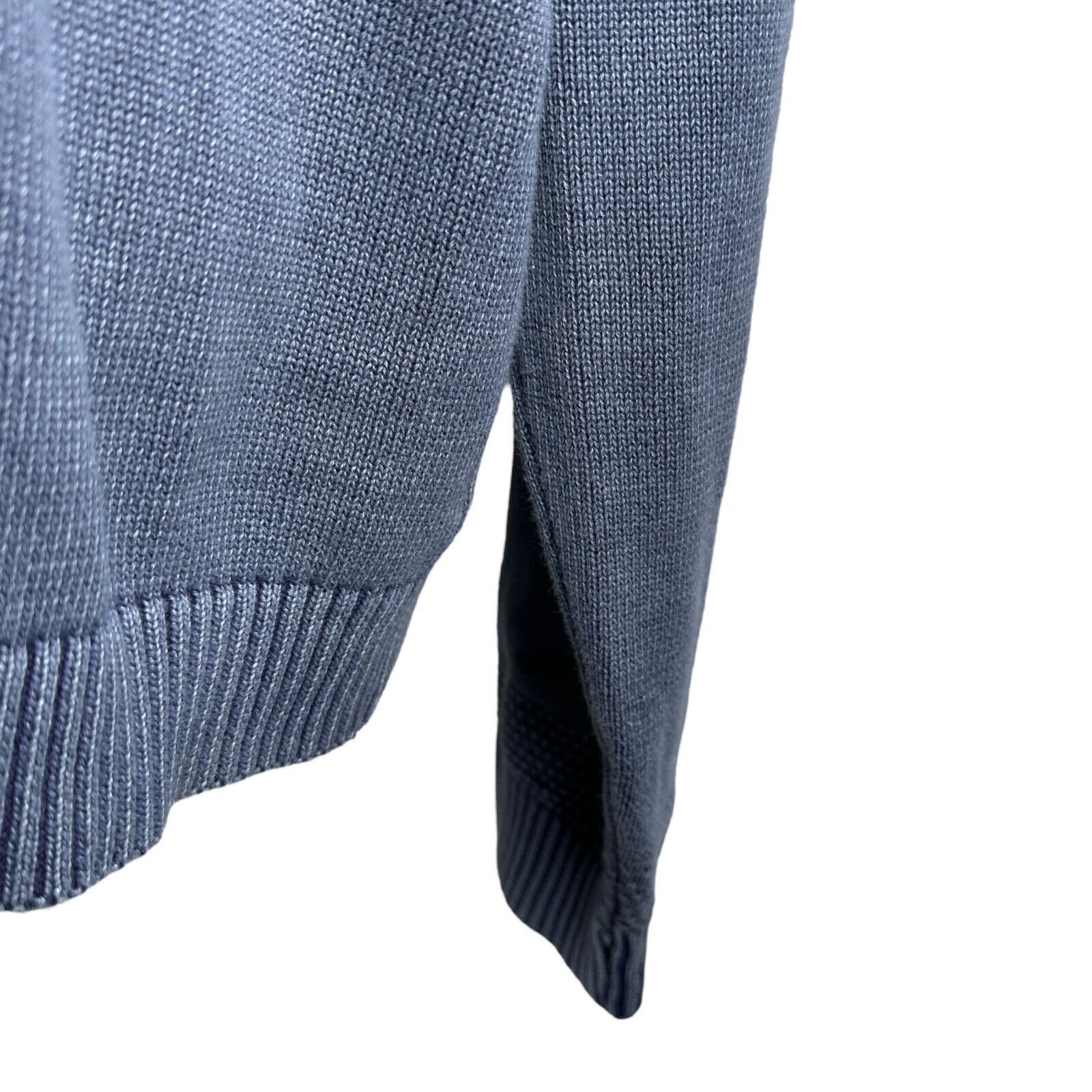 The Unbranded Brand Novica Overdyed Knit Pullover Sweater 2XL XXL Cable Blue Size US XXL / EU 58 / 5 - 4 Thumbnail