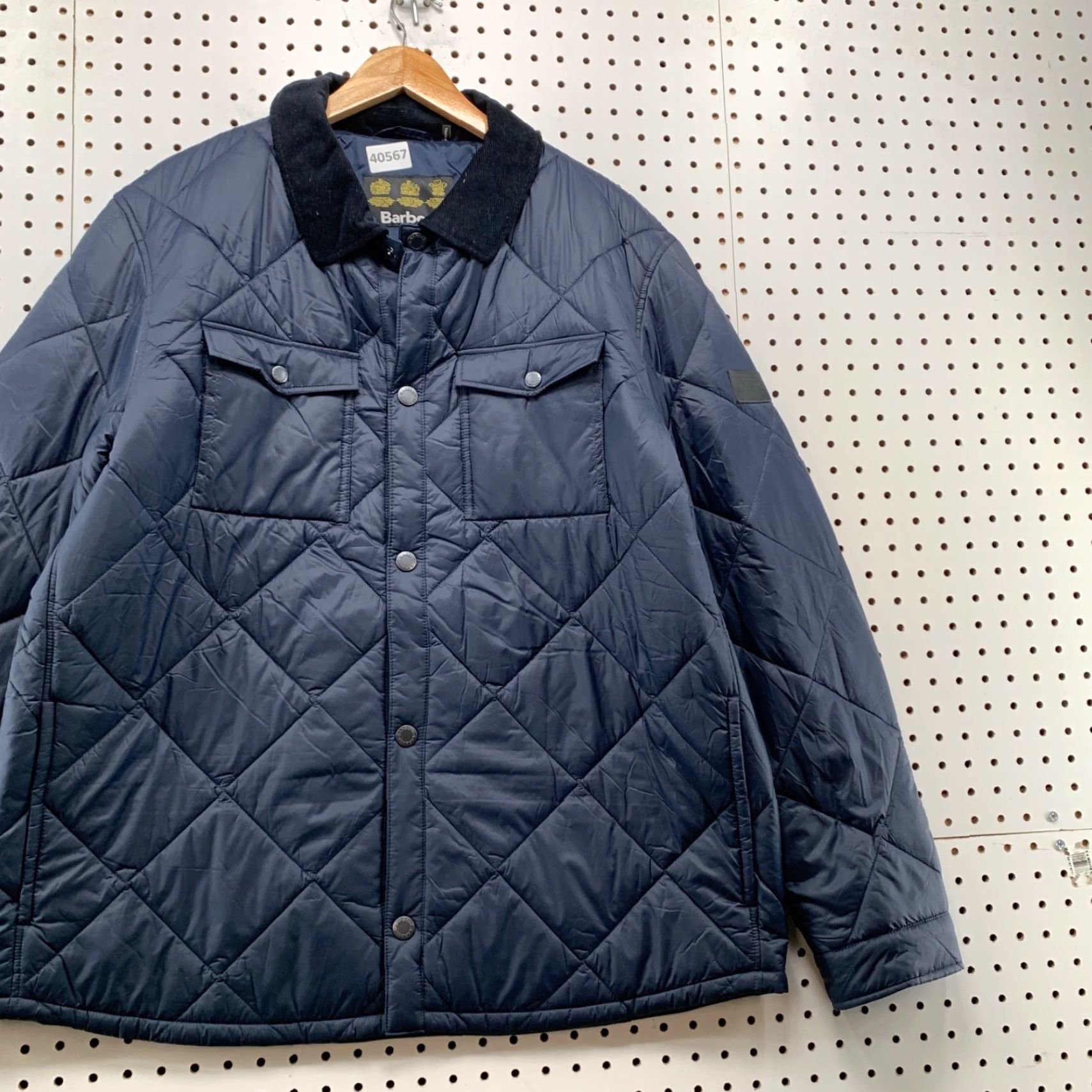 Barbour Barbour Shirt Quilted Jacket Mens 2XL Blue Lightweight Casual 26x30.5 Size US XXL / EU 58 / 5 - 6 Thumbnail