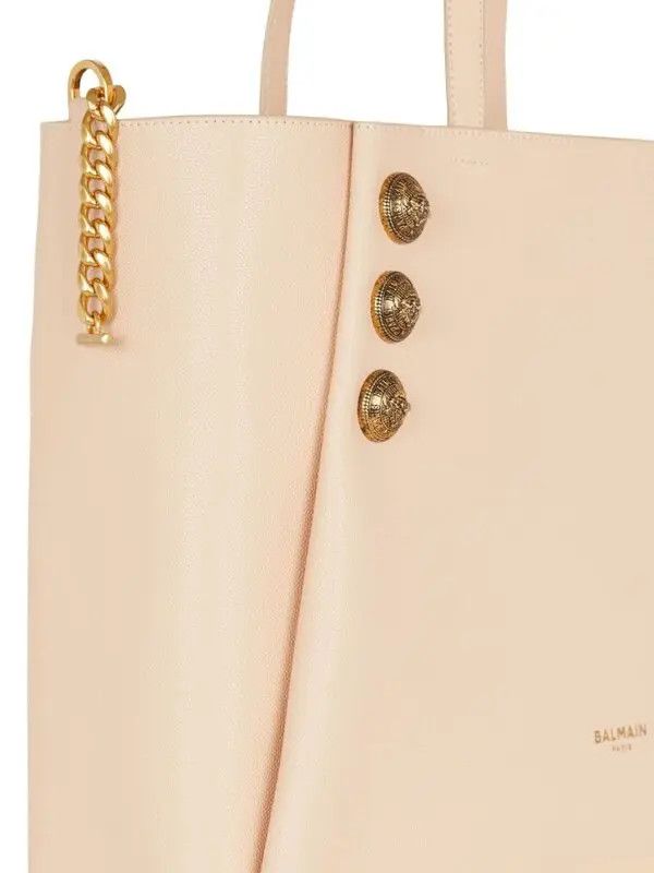 Balmain o1s1wg111225 Size:OS/ Embleme Tote Bag in Pink Size ONE SIZE - 3 Thumbnail